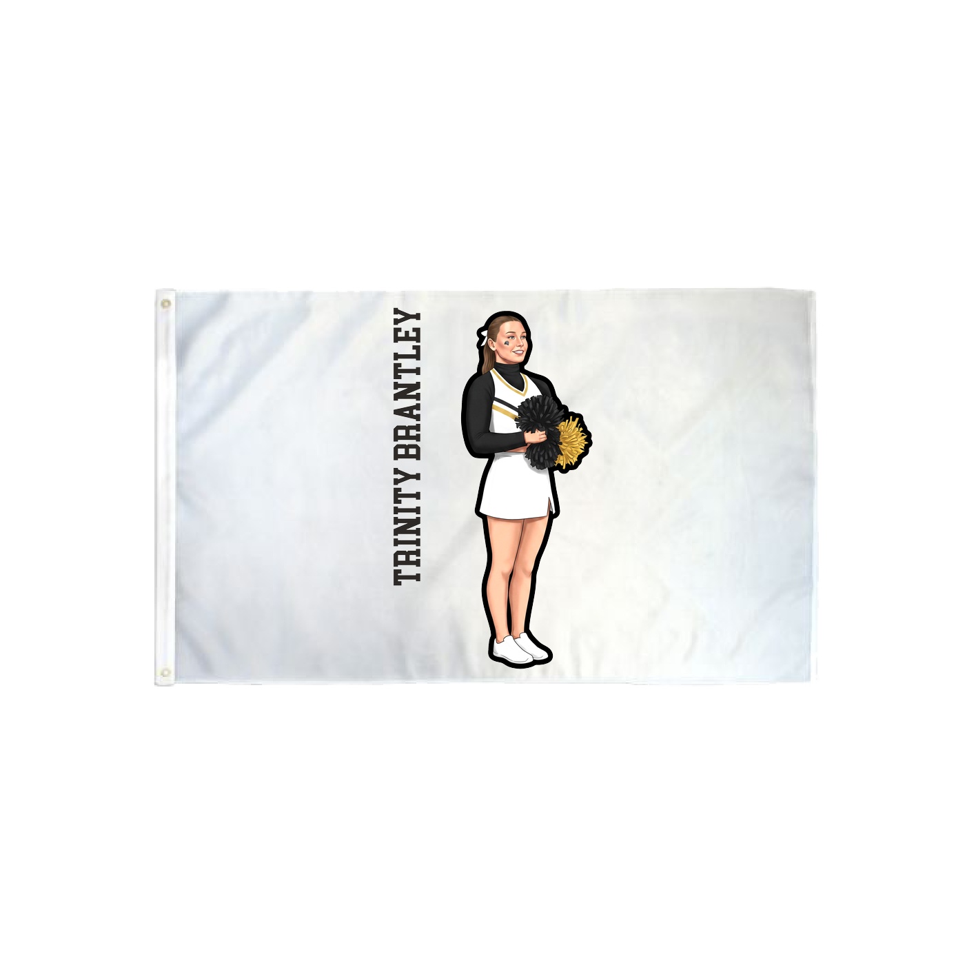 3x5 Flag — Name Vertical in Classic