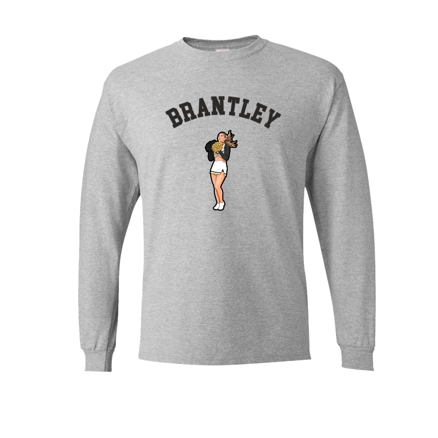Long Sleeve Tee — Shirsey Arch in Grey