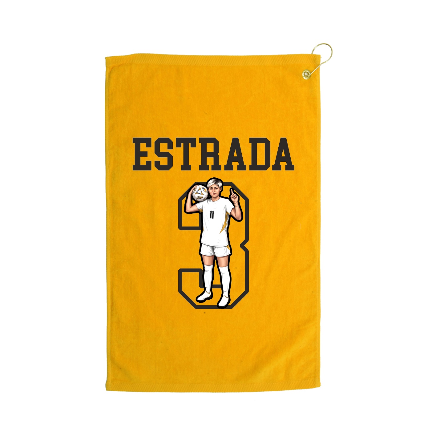 Golf Towel — Shirsey in Gold