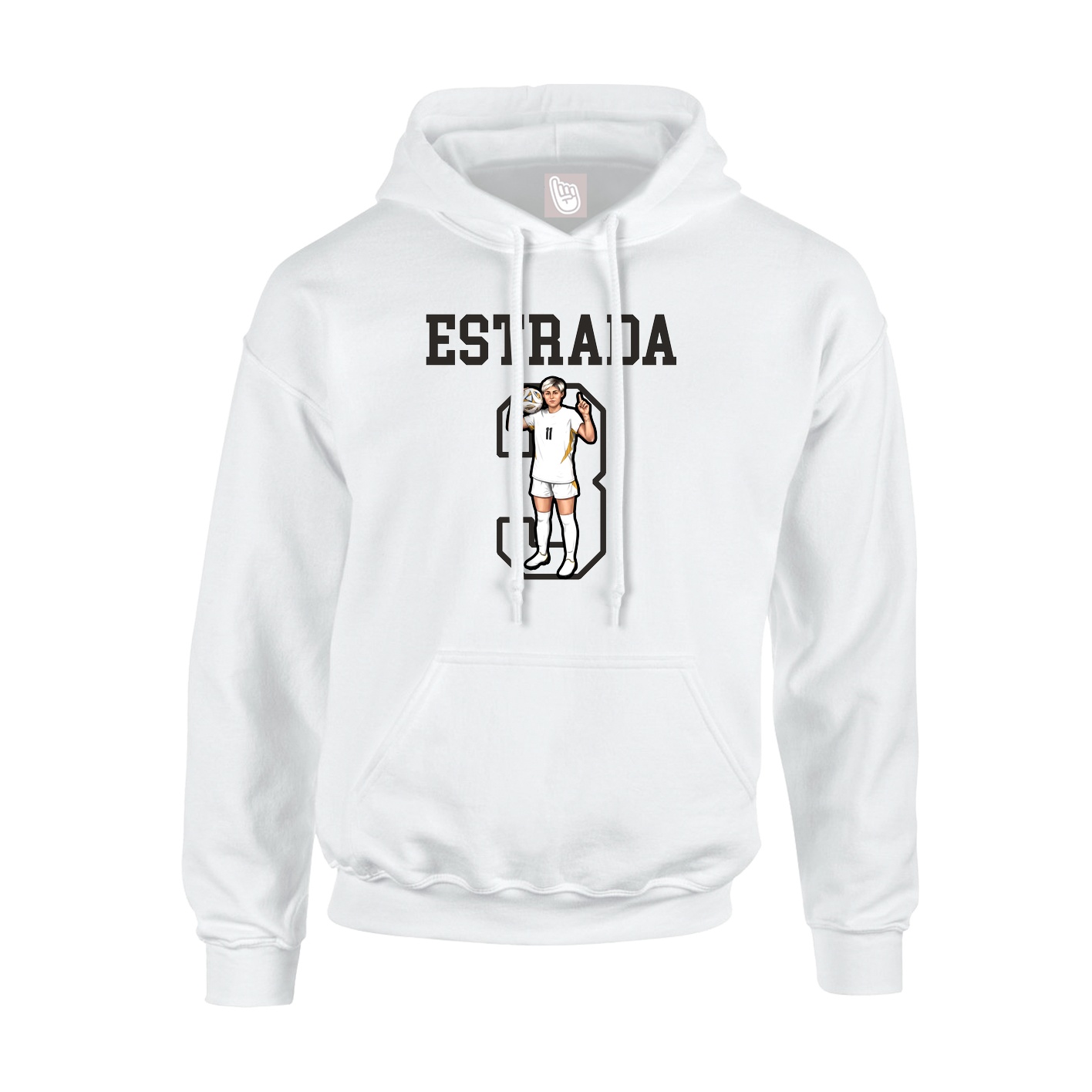 Youth Hoodie — Shirsey in White