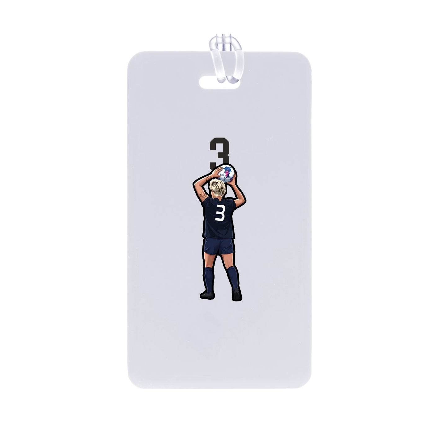 Bag Tag — Number Top in Classic