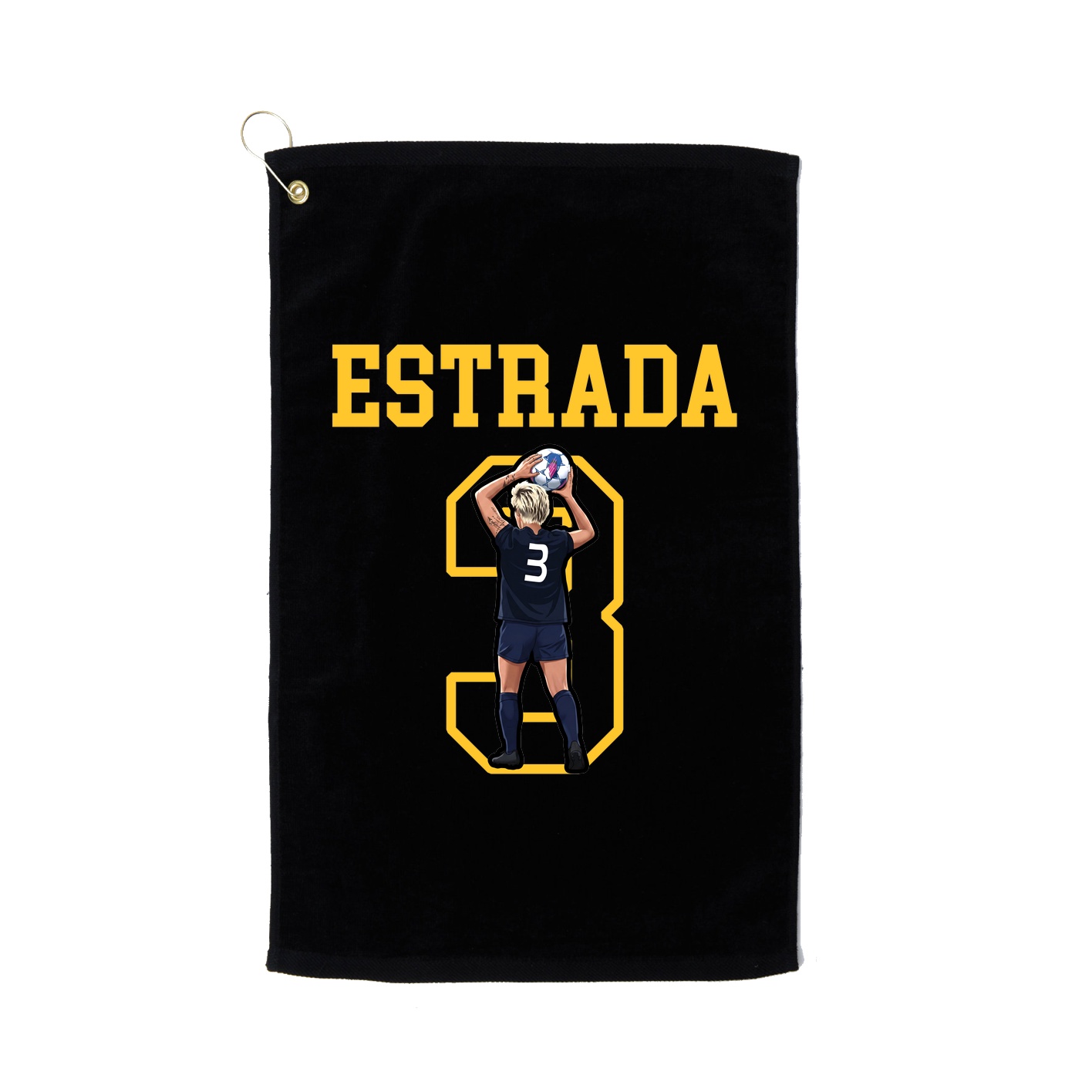 Golf Towel — Shirsey in Black