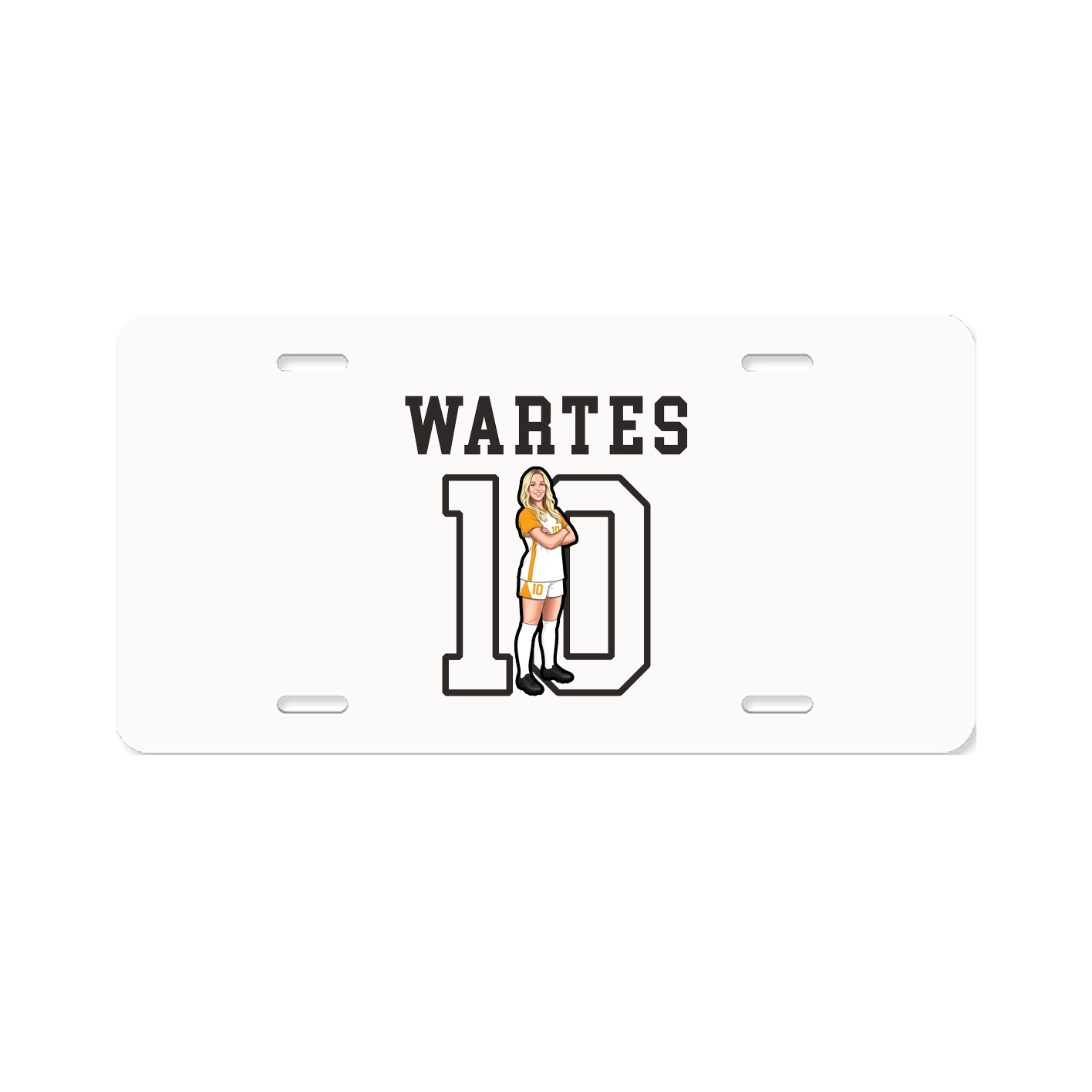 License Plate — Shirsey in Classic