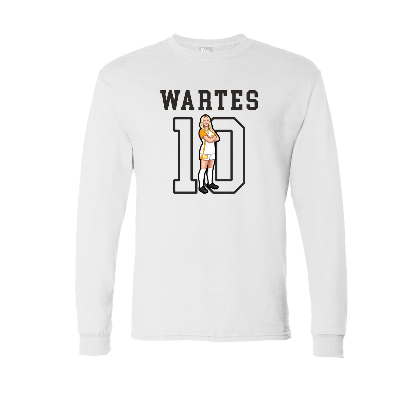 Long Sleeve Tee — Shirsey in White