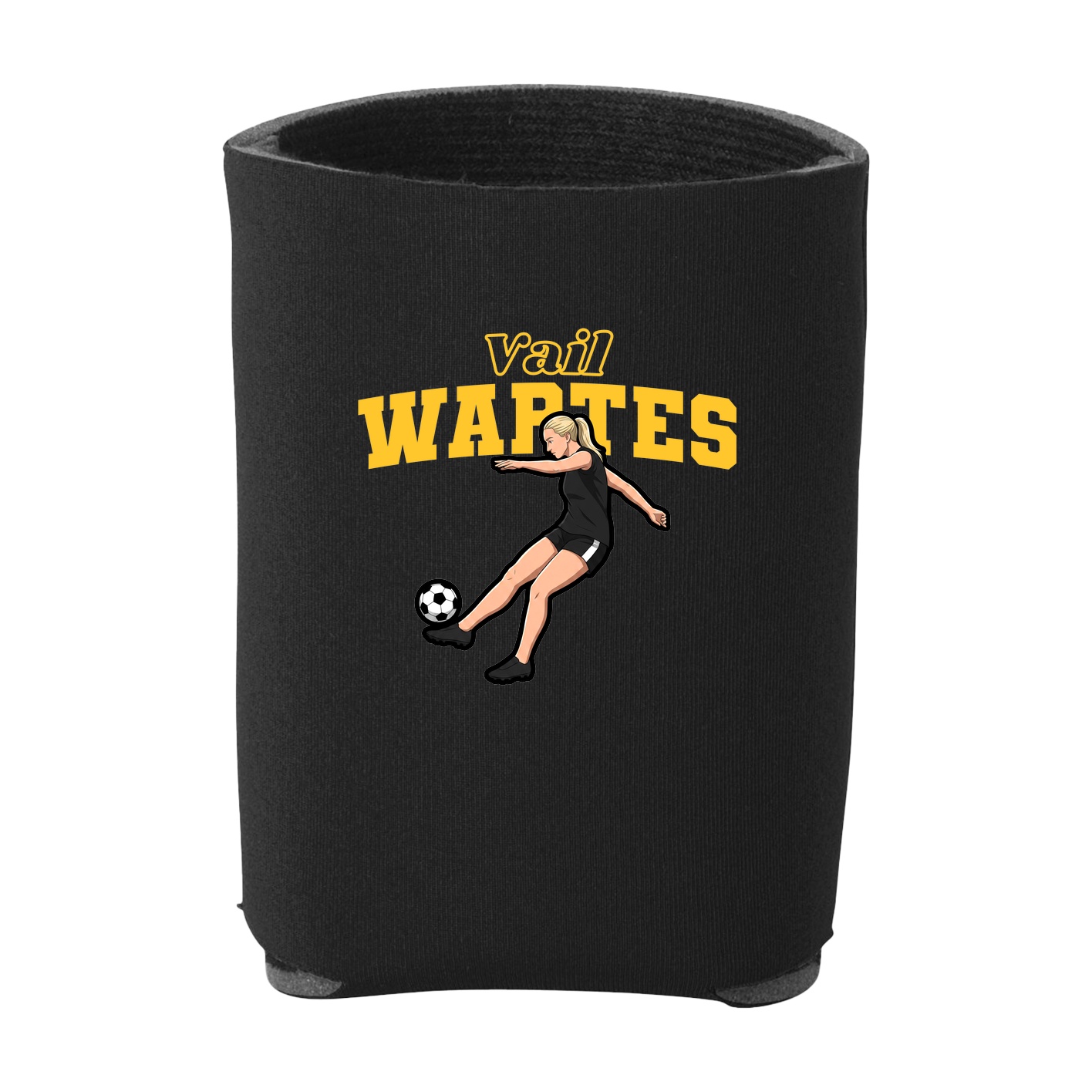 Can Holder — Name Arch in Black