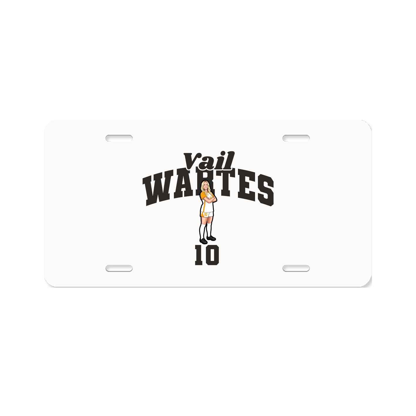 License Plate — Signature Arch in Classic