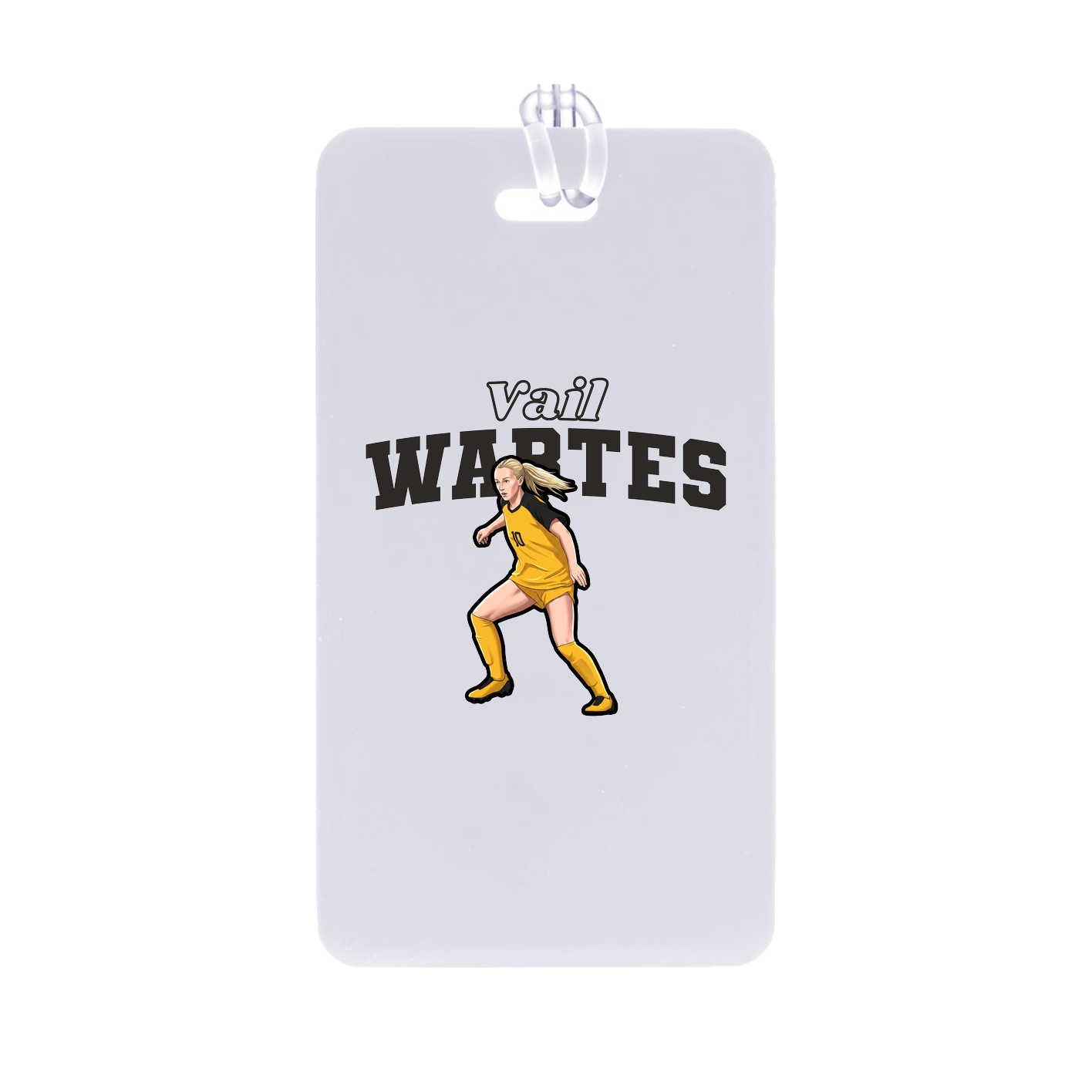 Bag Tag — Name Arch in Classic