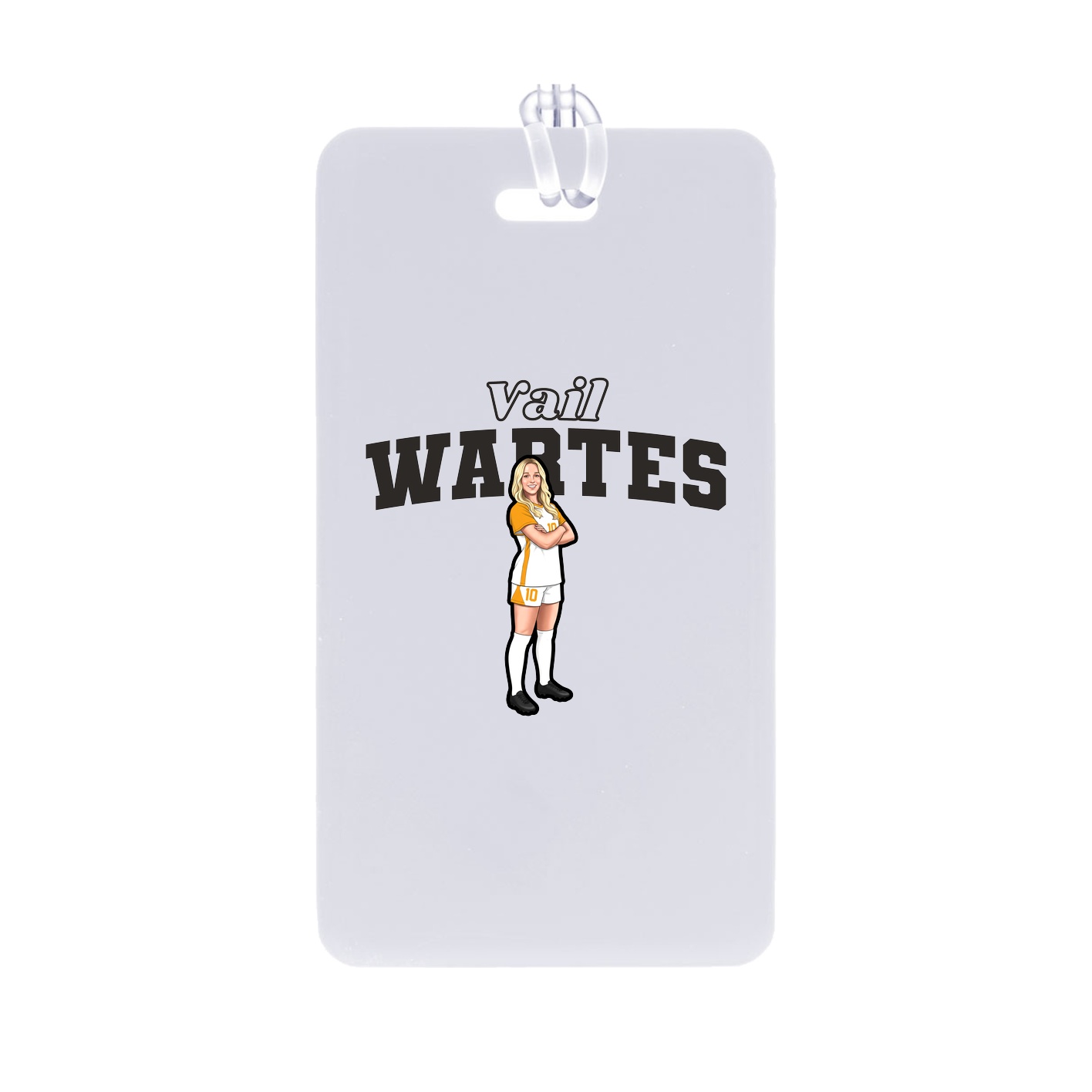 Bag Tag — Name Arch in Classic