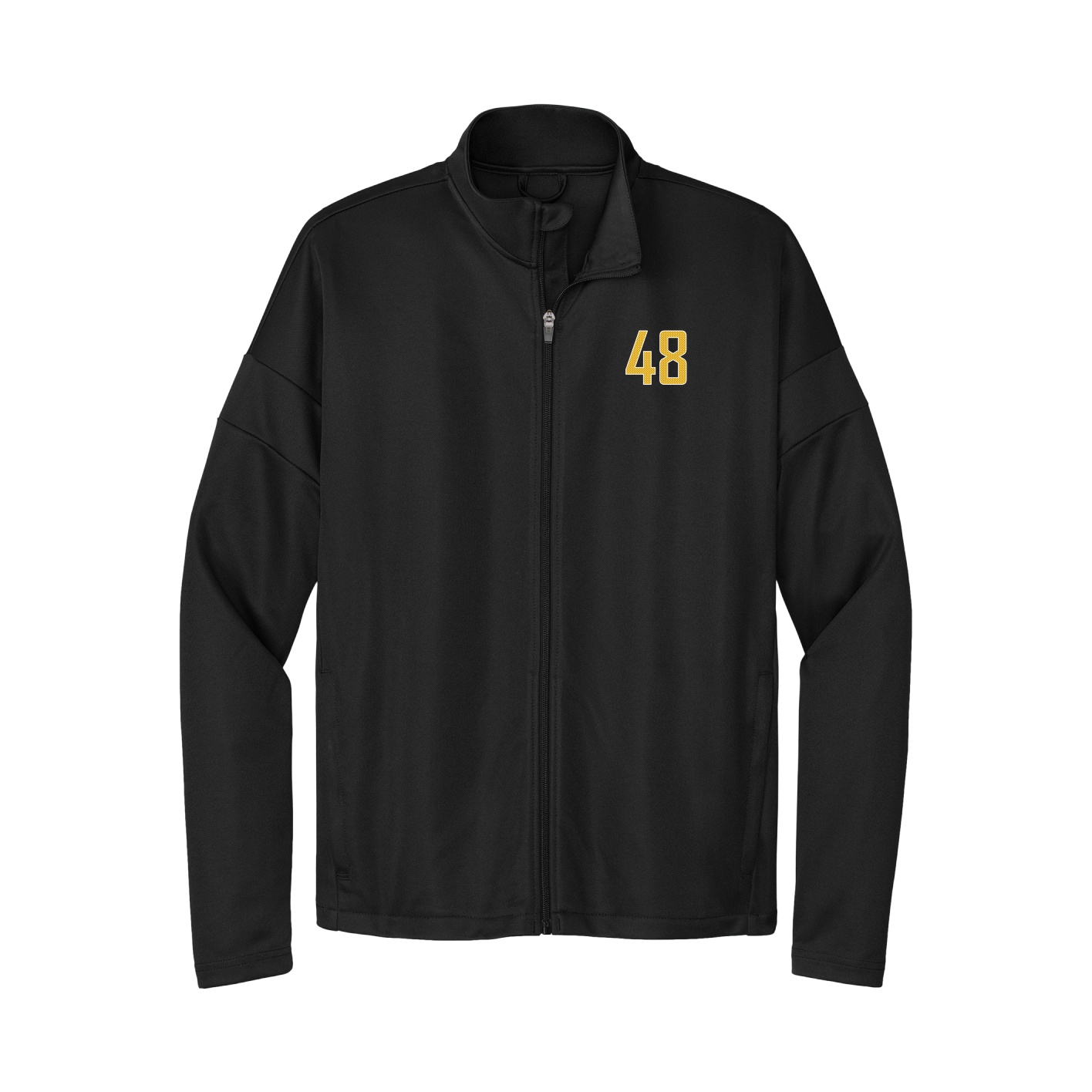 Team Travel Full-Zip Jacket — Front Shirsy in Black