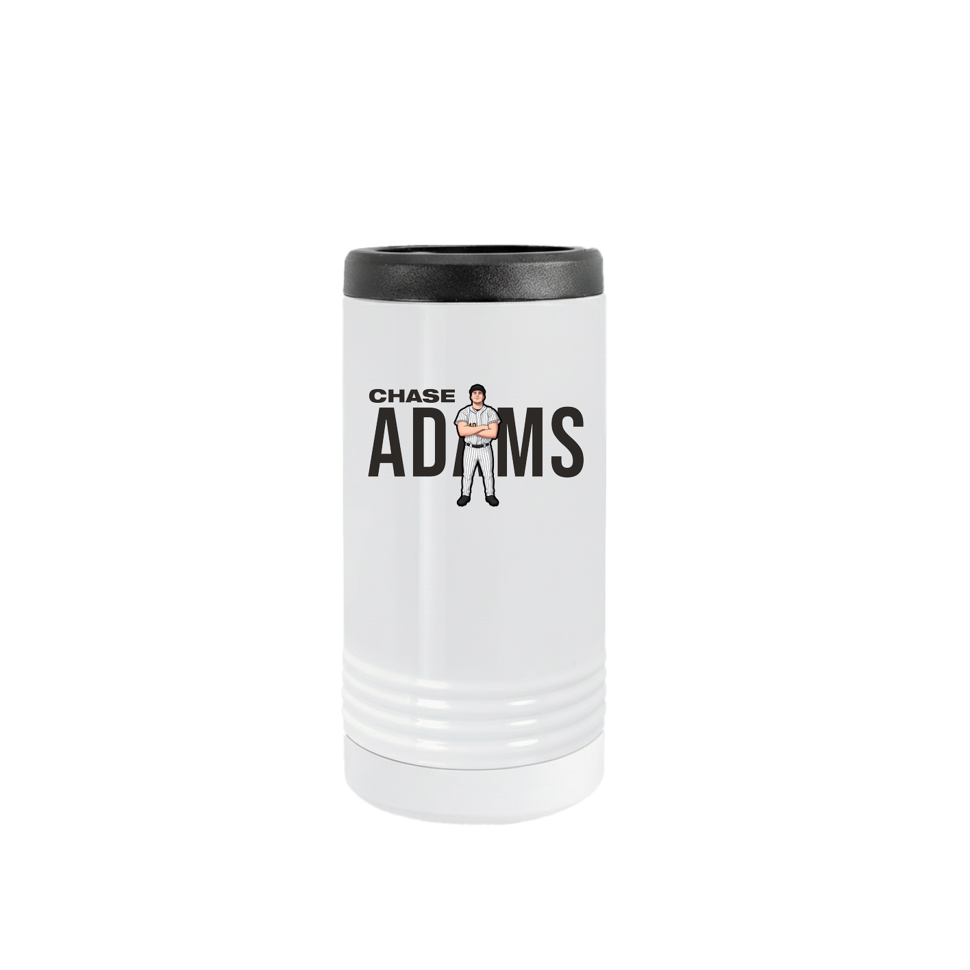 Slim Beverage Holder — Player Name in White
