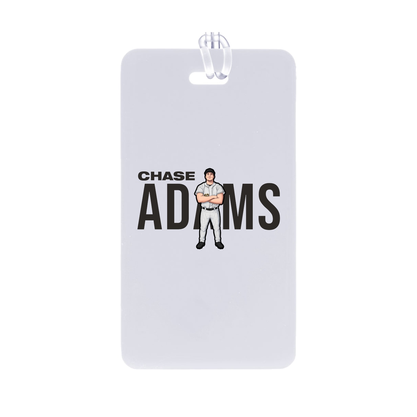 Bag Tag — Player Name in Classic