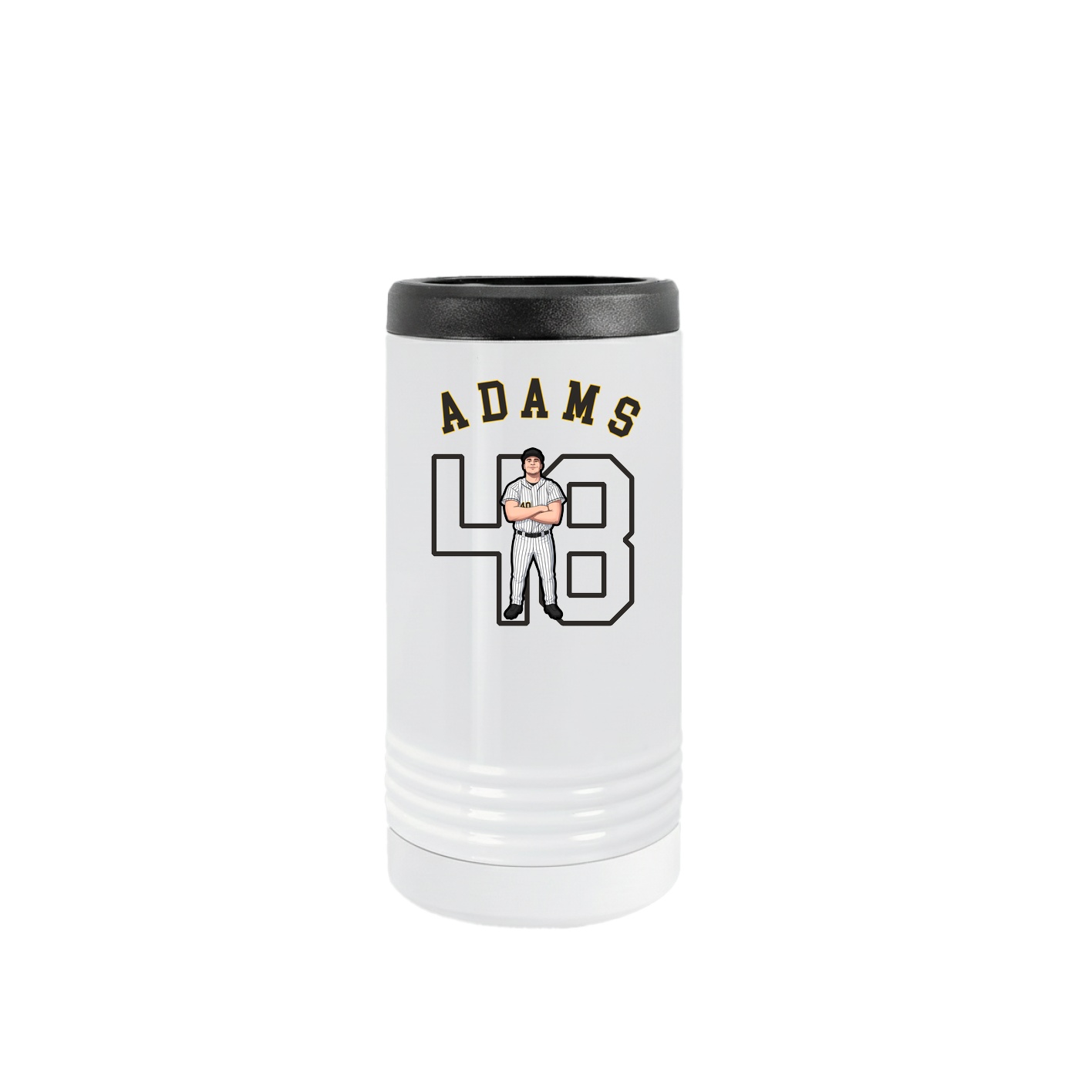 Slim Beverage Holder — Shirsey Arch in White