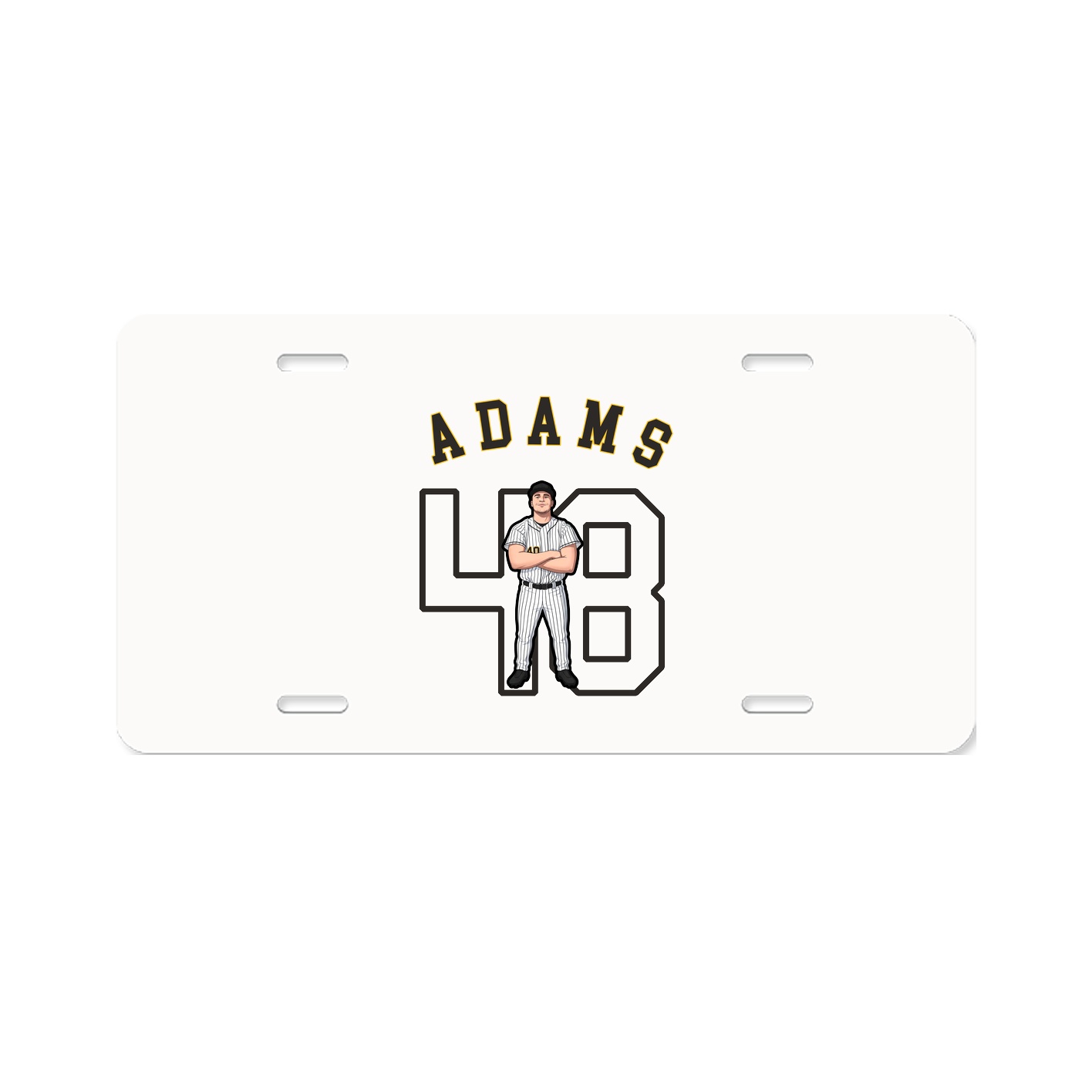 License Plate — Shirsey Arch in Classic