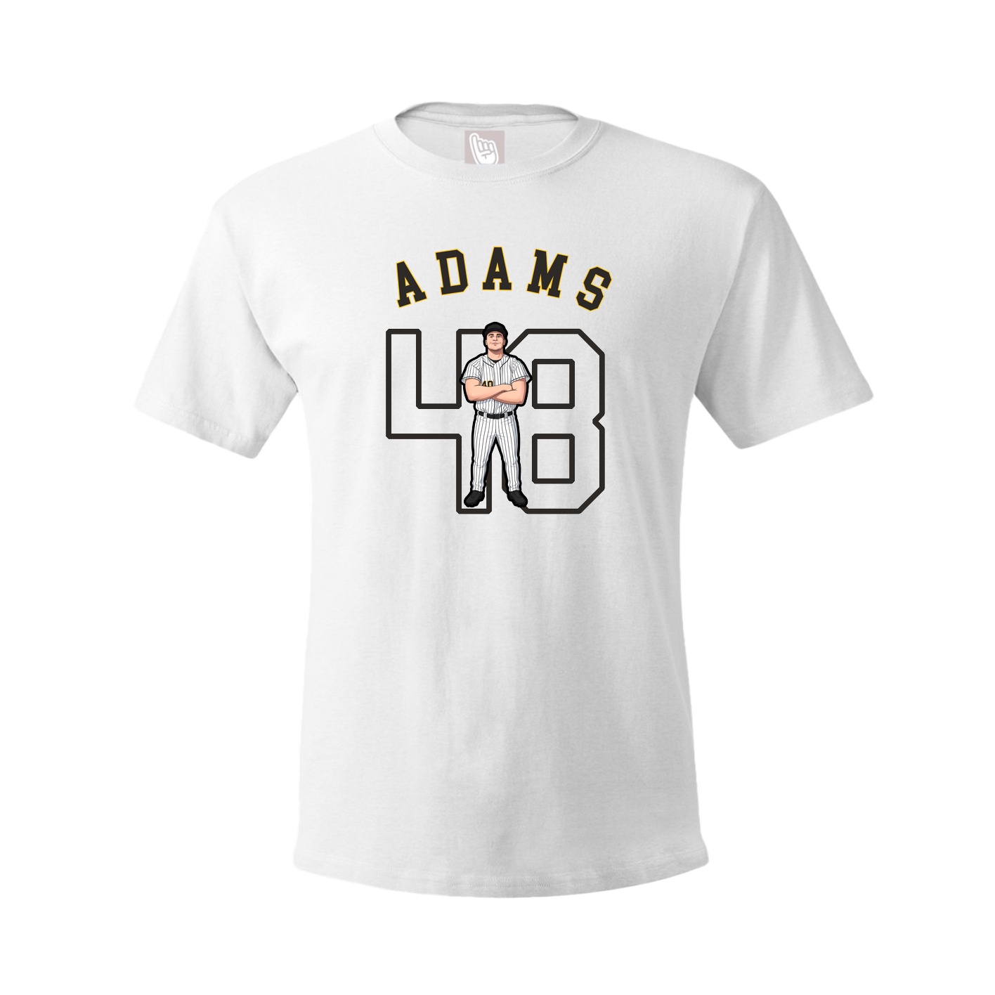 Tee — Shirsey Arch in White
