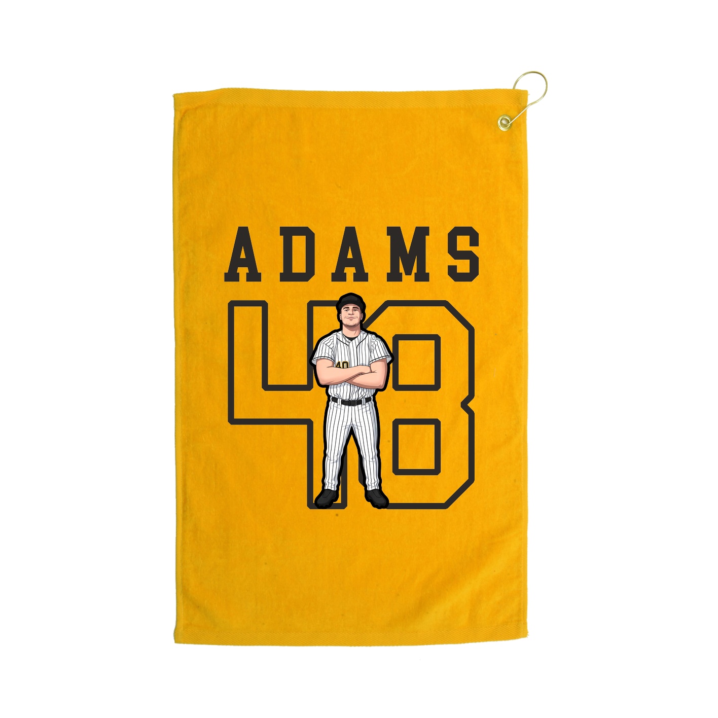 Golf Towel — Shirsey in Gold