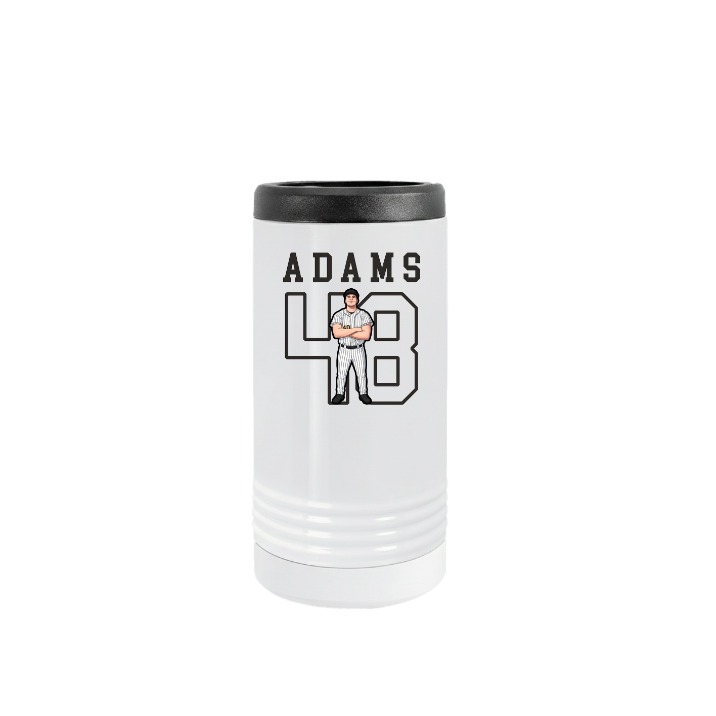 Slim Beverage Holder — Shirsey in White