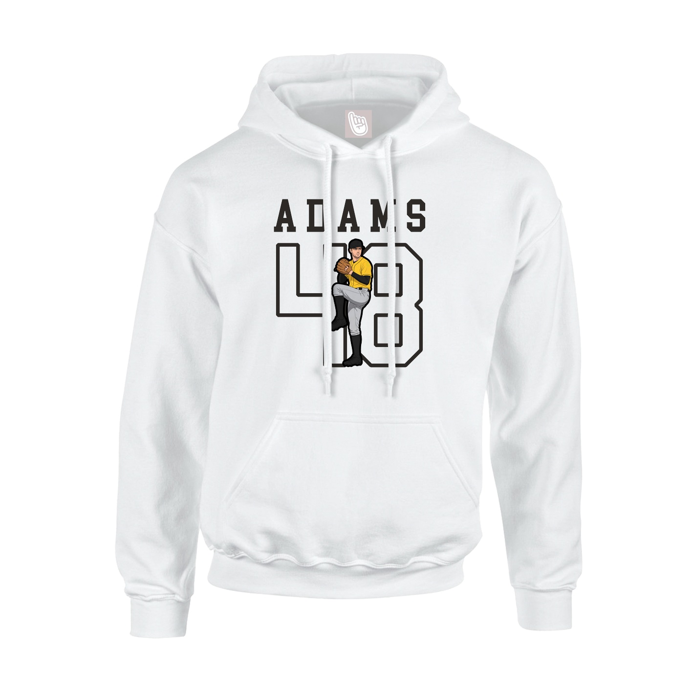 Youth Hoodie — Shirsey in White