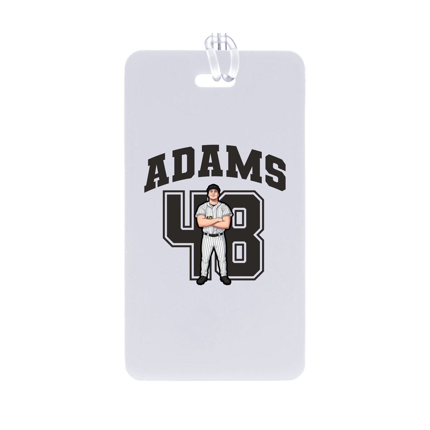 Bag Tag — Number in Classic