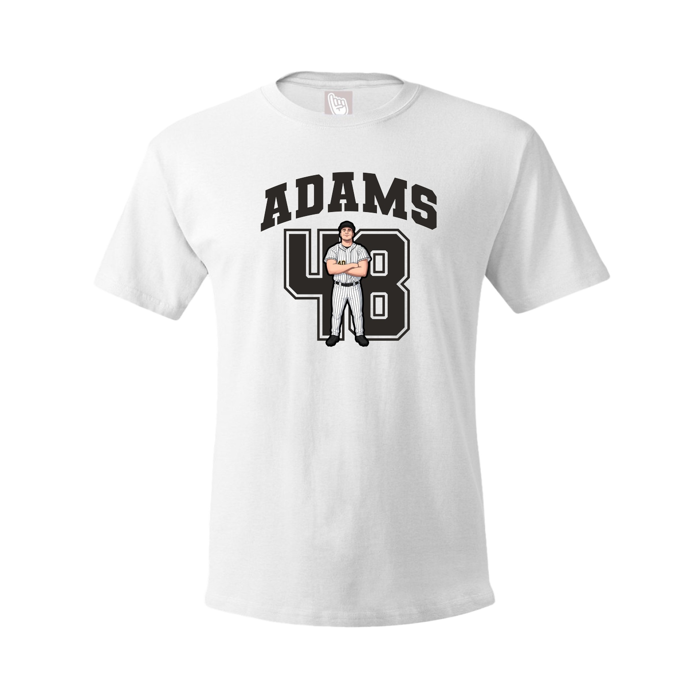 Tee — Number in White
