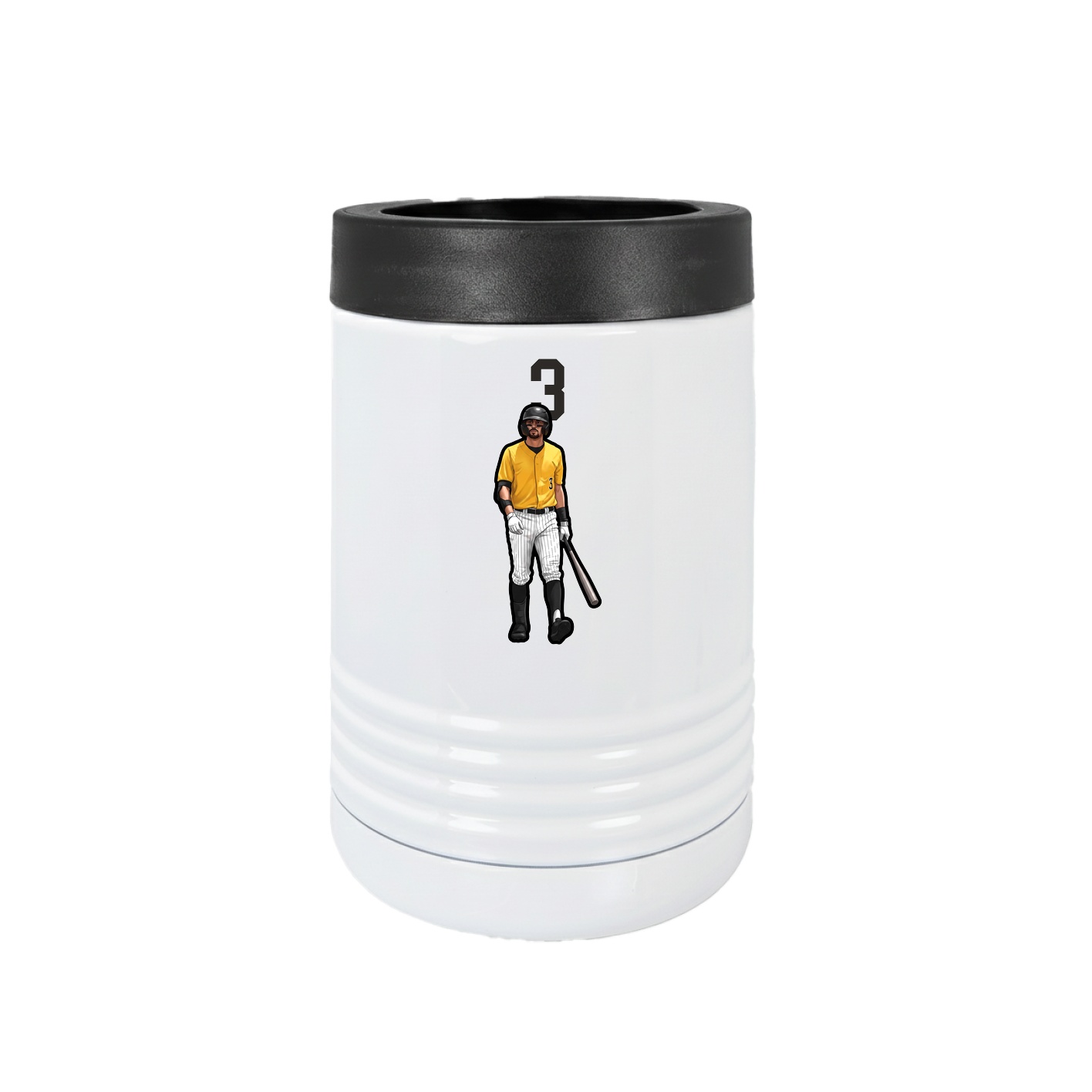 Beverage Holder — Number Top in White