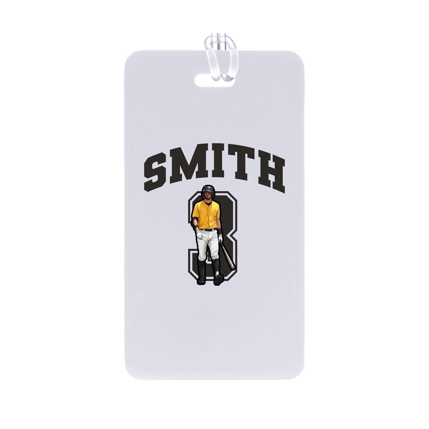 Bag Tag — Number in Classic