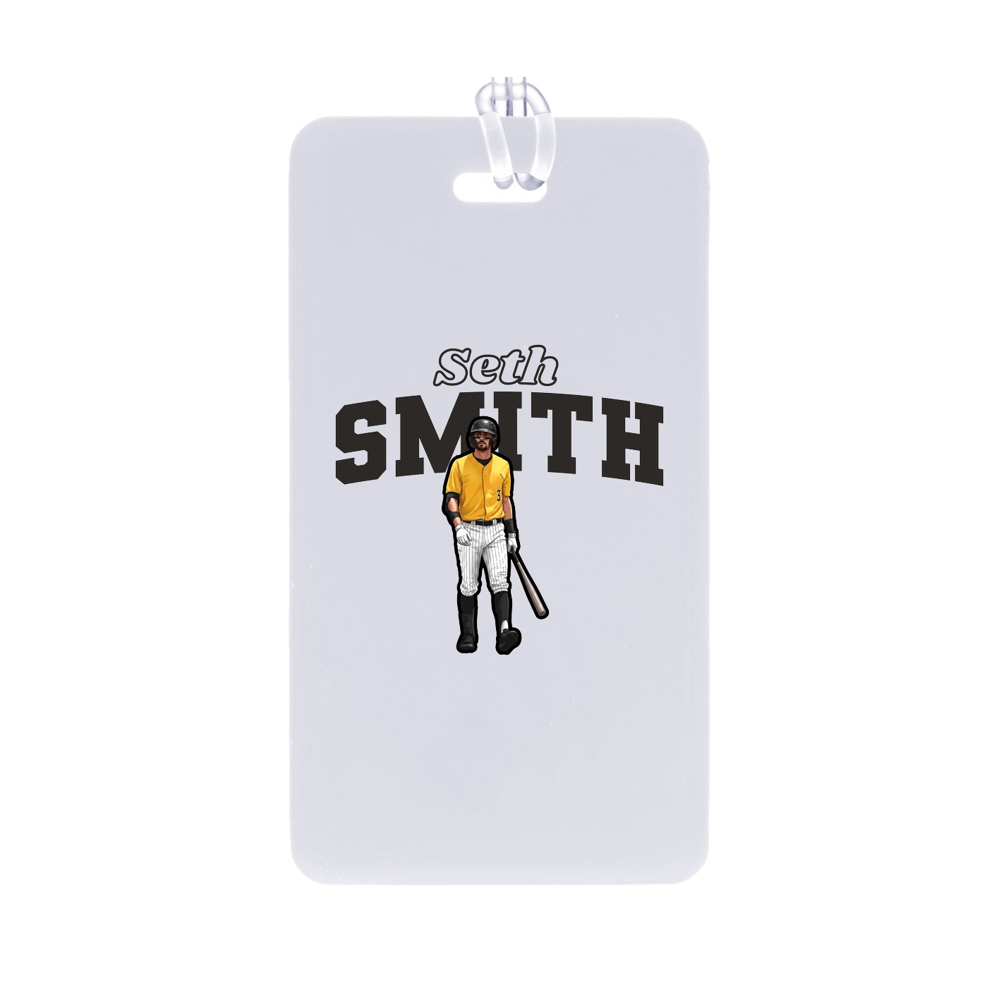 Bag Tag — Name Arch in Classic