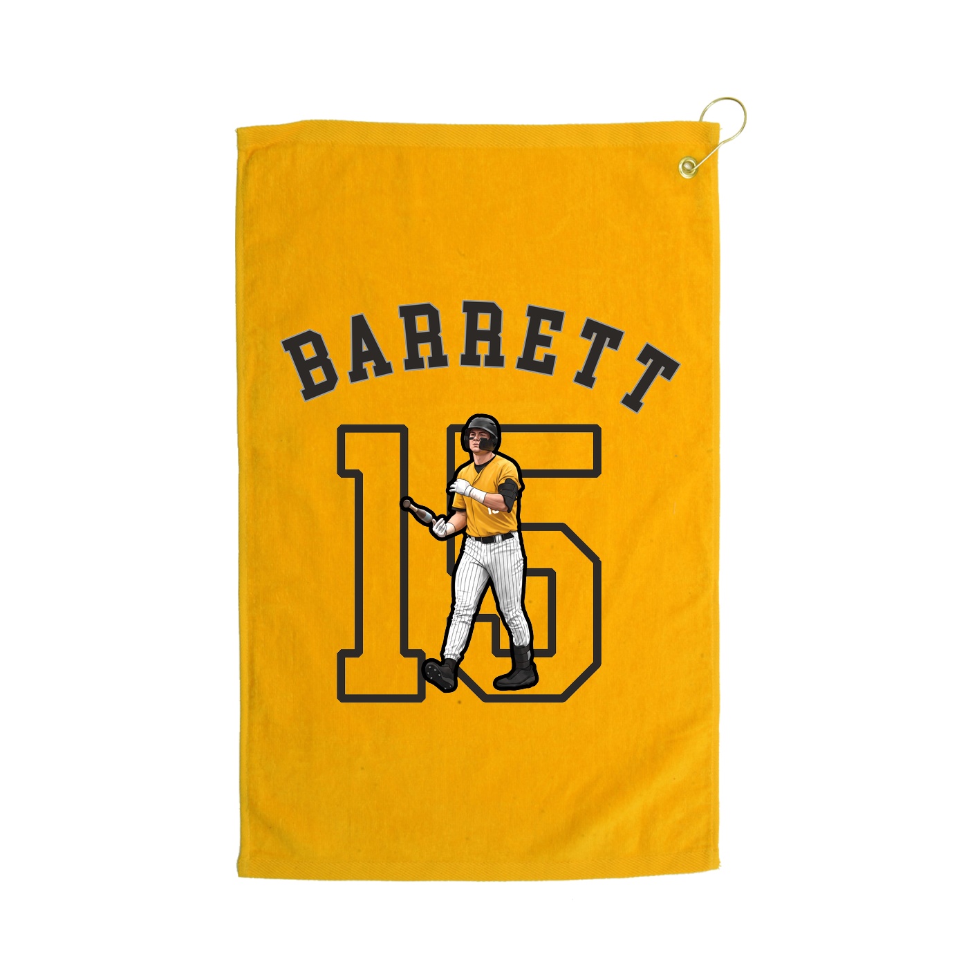 Golf Towel — Shirsey Arch in Gold