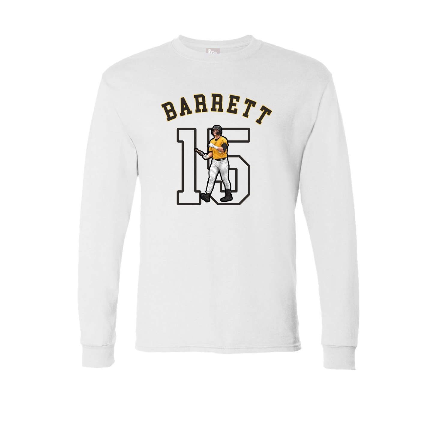 Long Sleeve Tee — Shirsey Arch in White