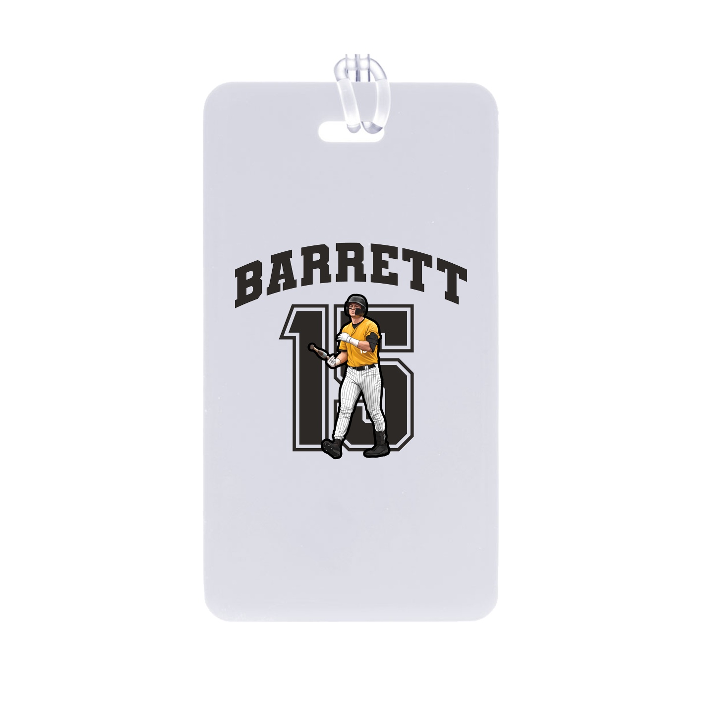 Bag Tag — Number in Classic
