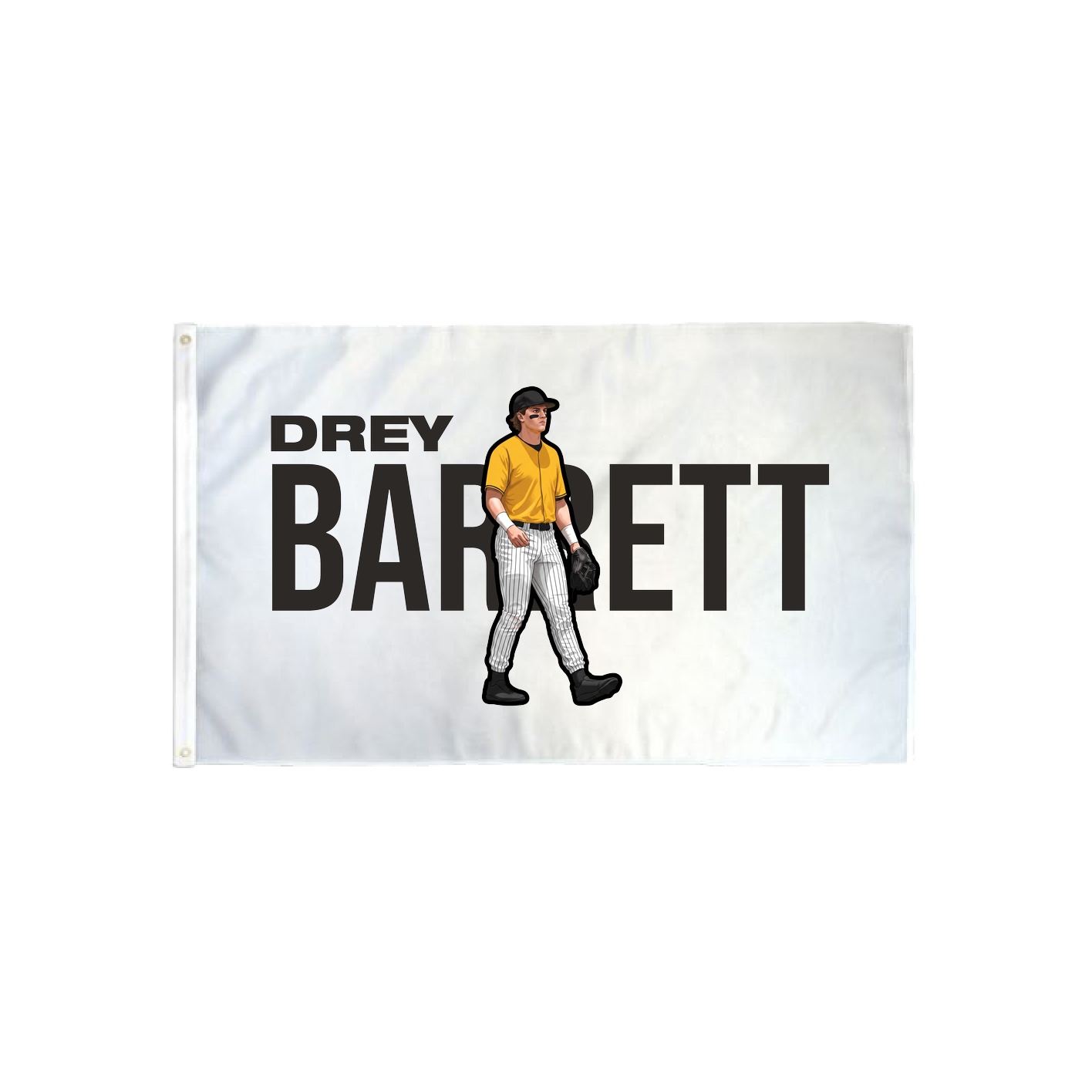 3x5 Flag — Player Name in Classic