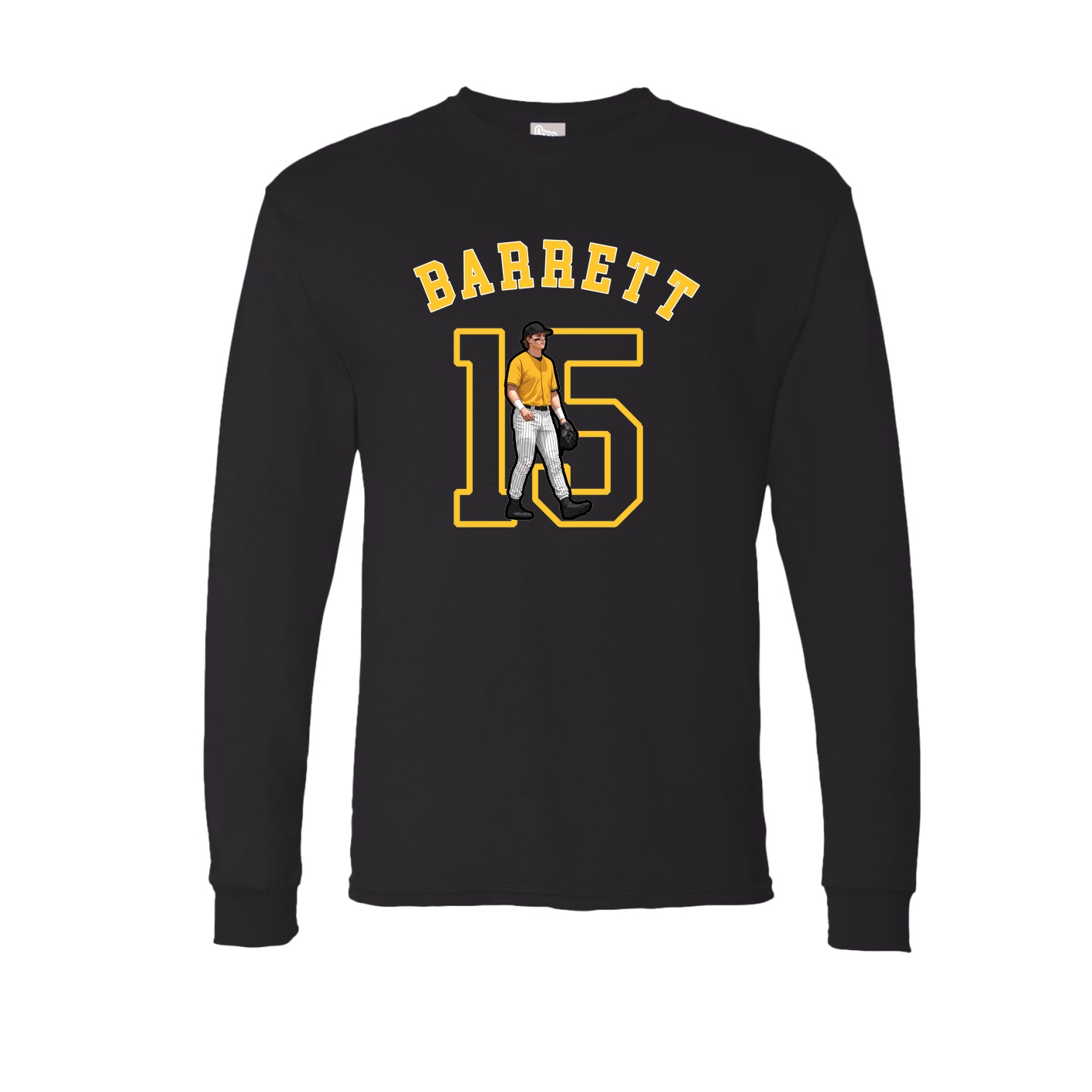 Long Sleeve Tee — Shirsey Arch in Black