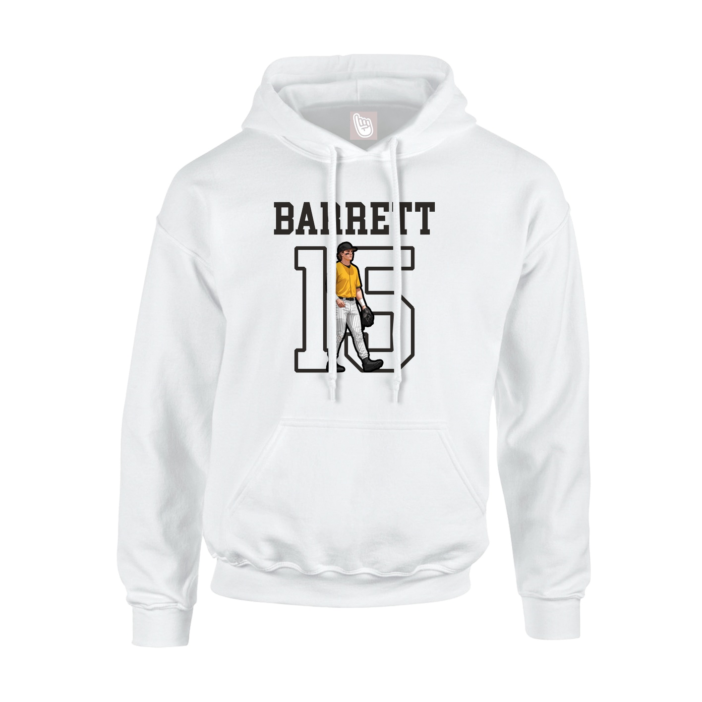 Youth Hoodie — Shirsey in White