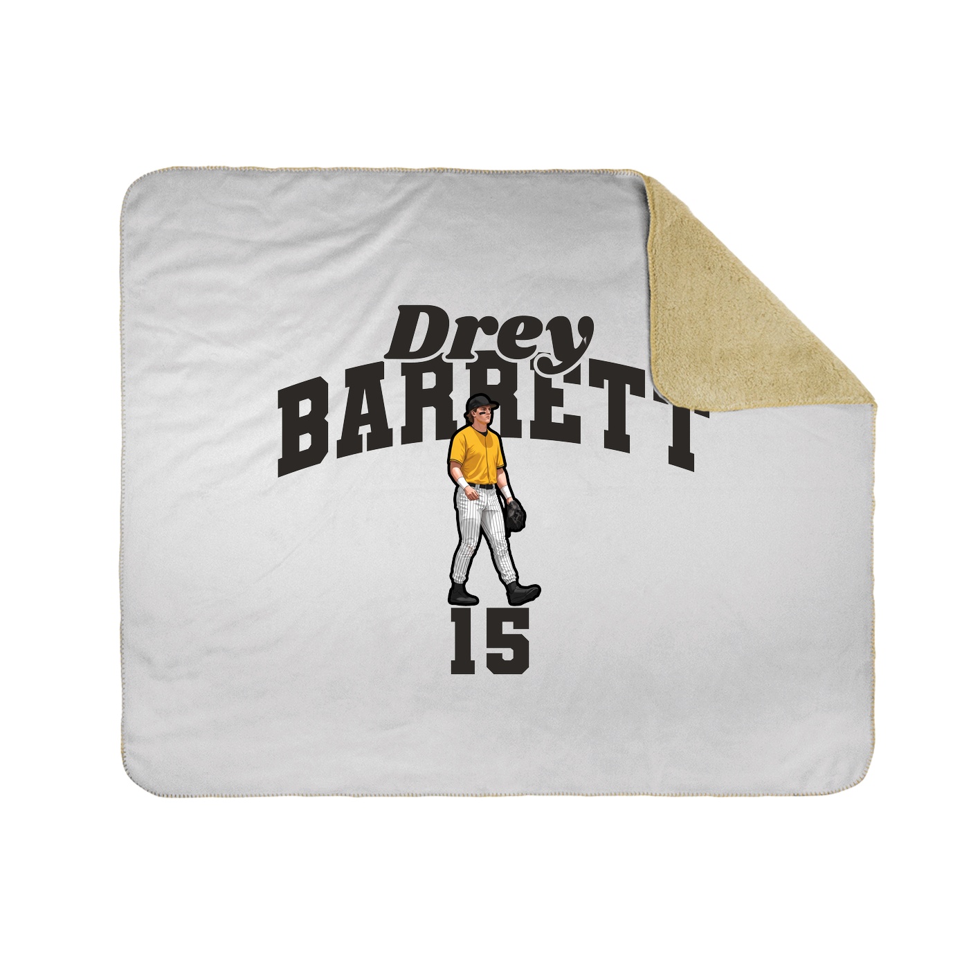 Throw Blanket — Signature Arch in White