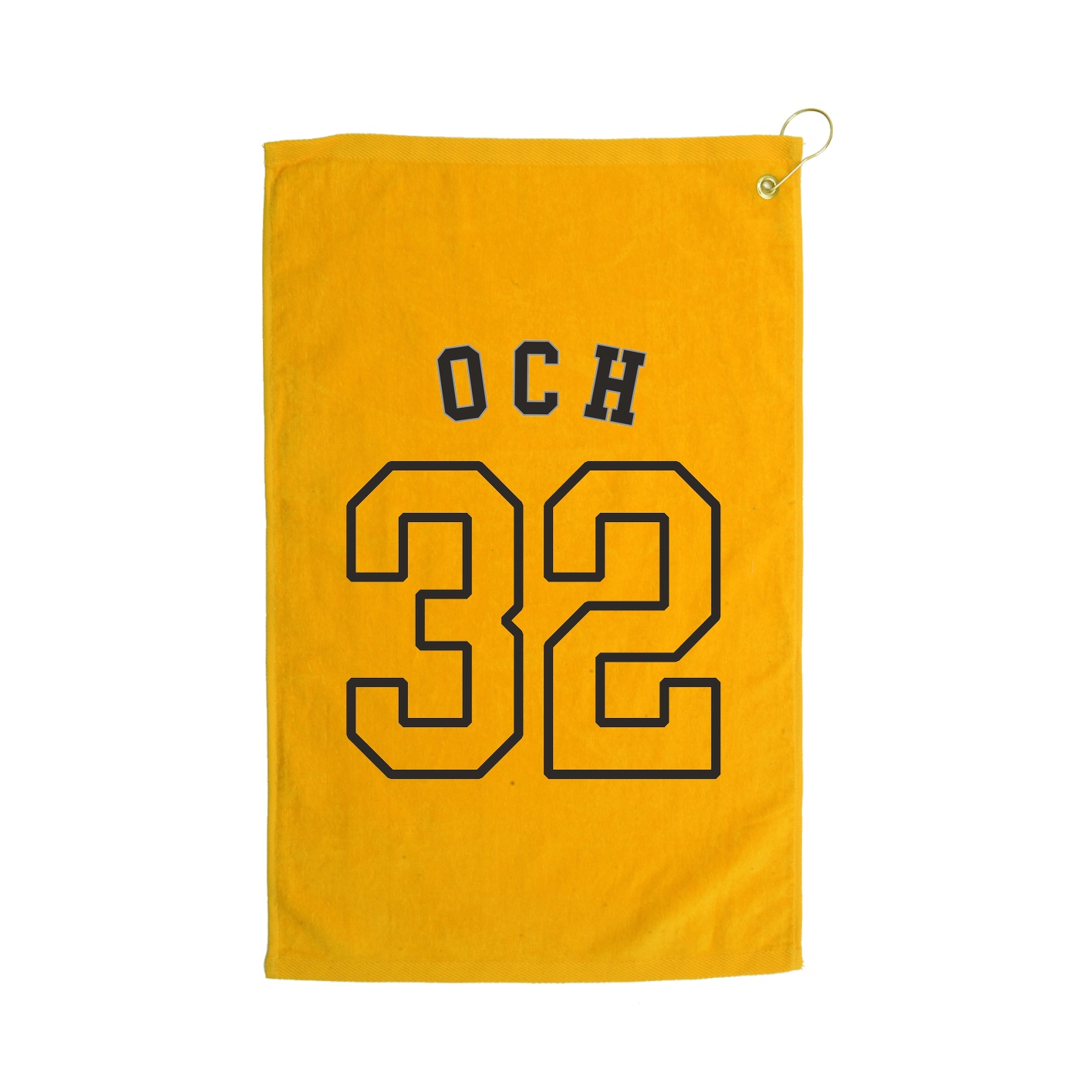 Golf Towel — Shirsey Arch in Gold