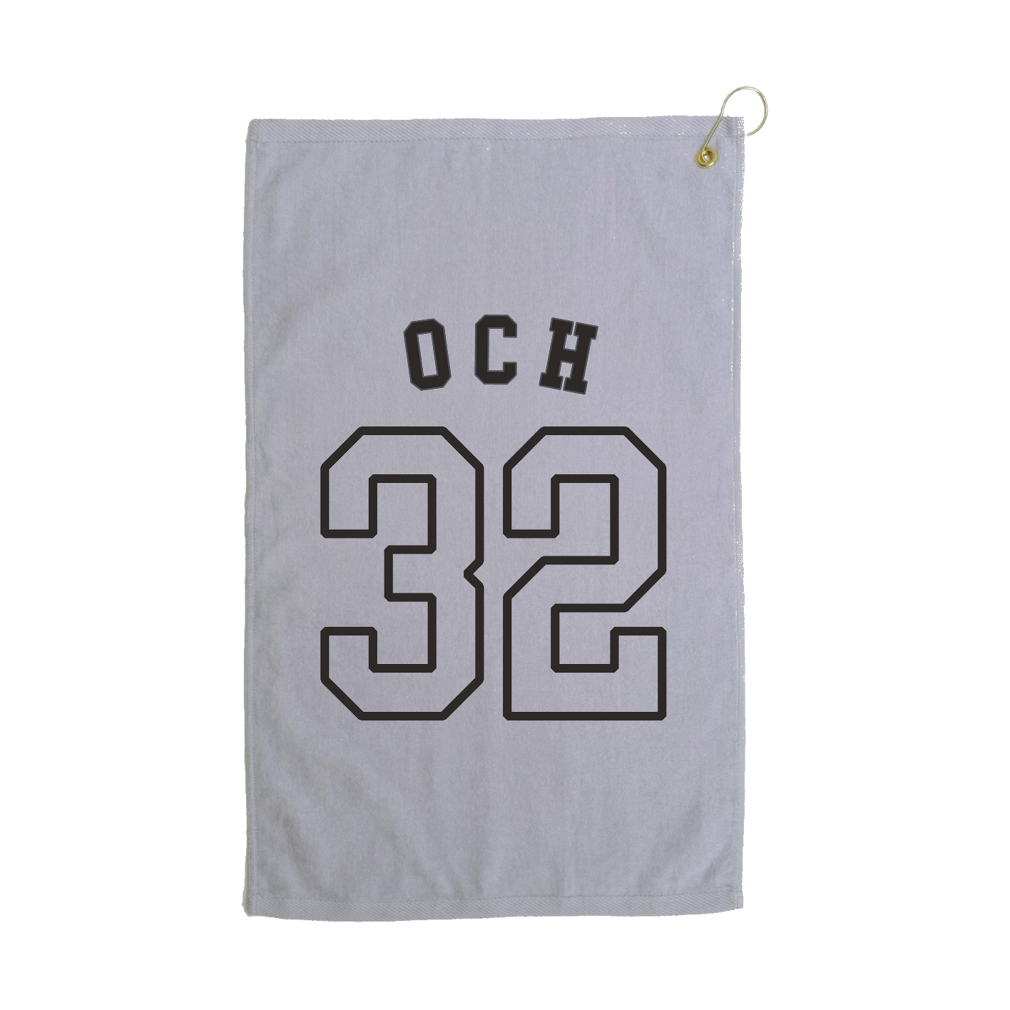 Golf Towel — Shirsey Arch in Grey