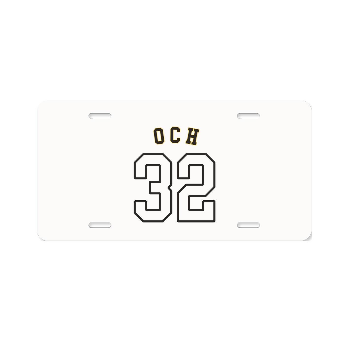 License Plate — Shirsey Arch in Classic