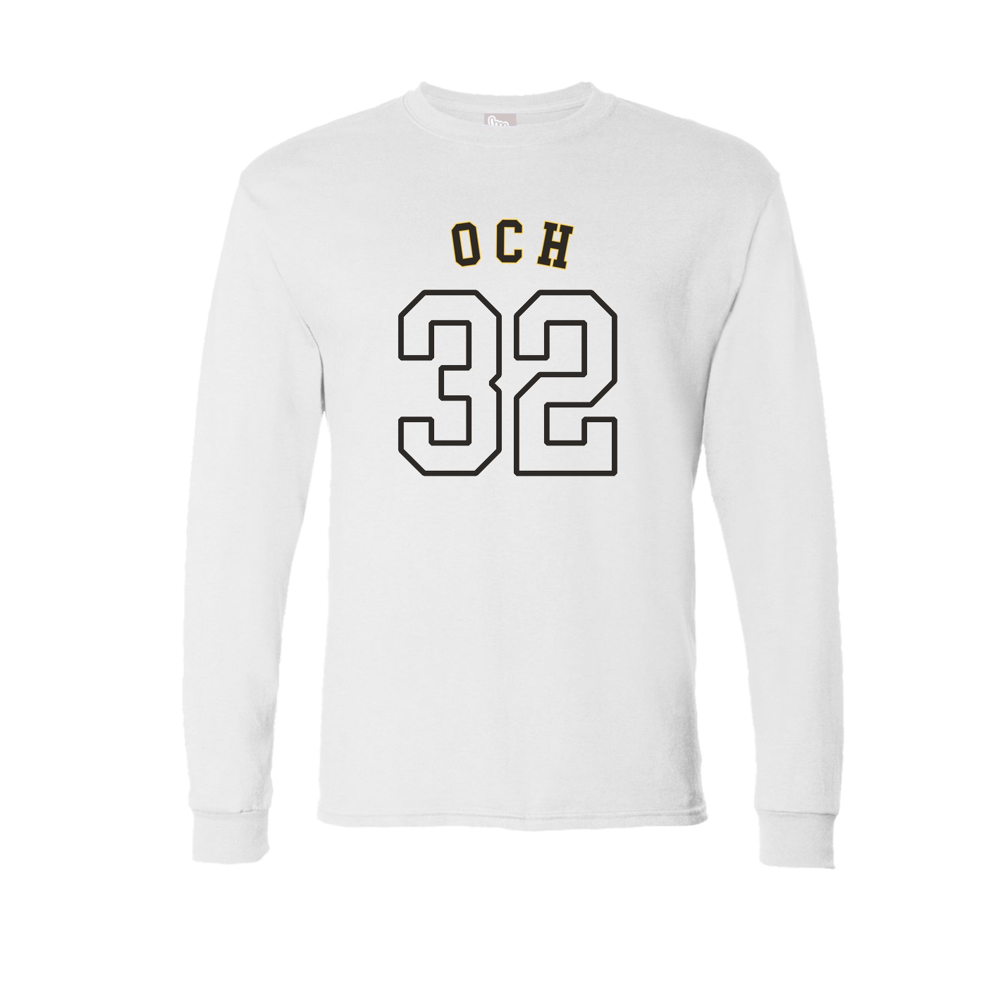 Long Sleeve Tee — Shirsey Arch in White