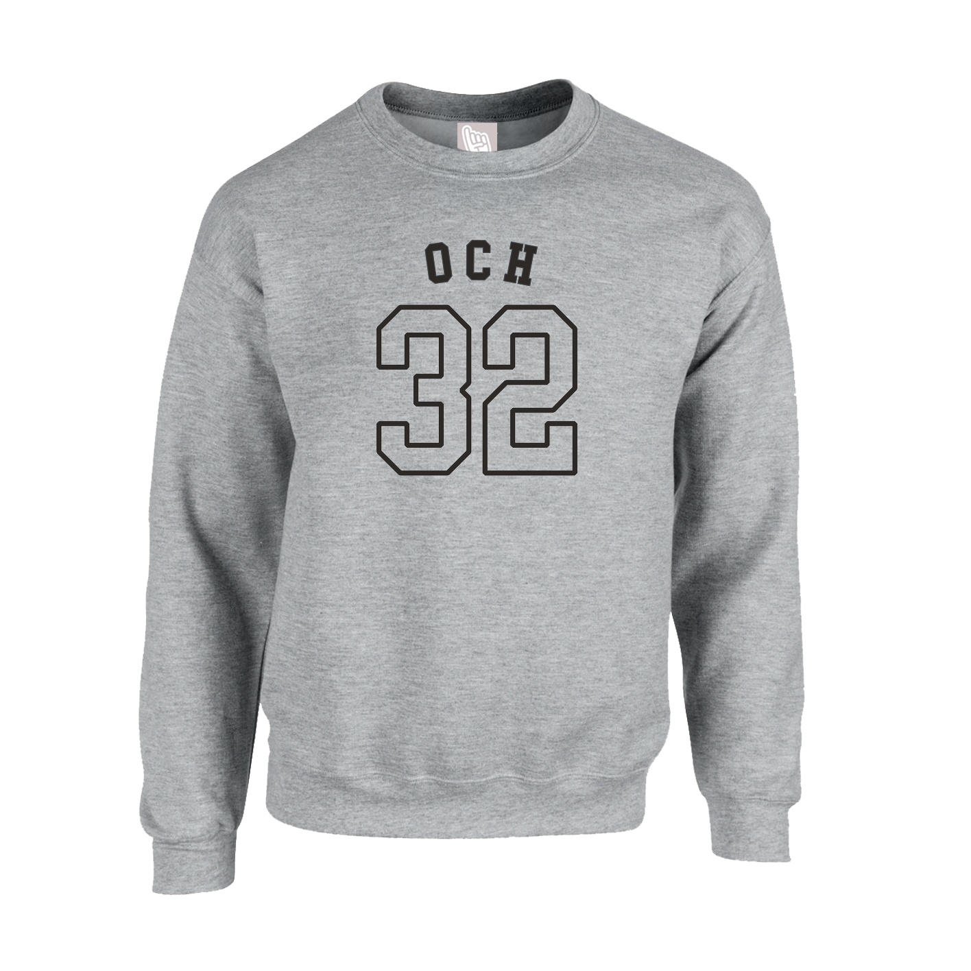 Fleece Crew — Shirsey Arch in Grey