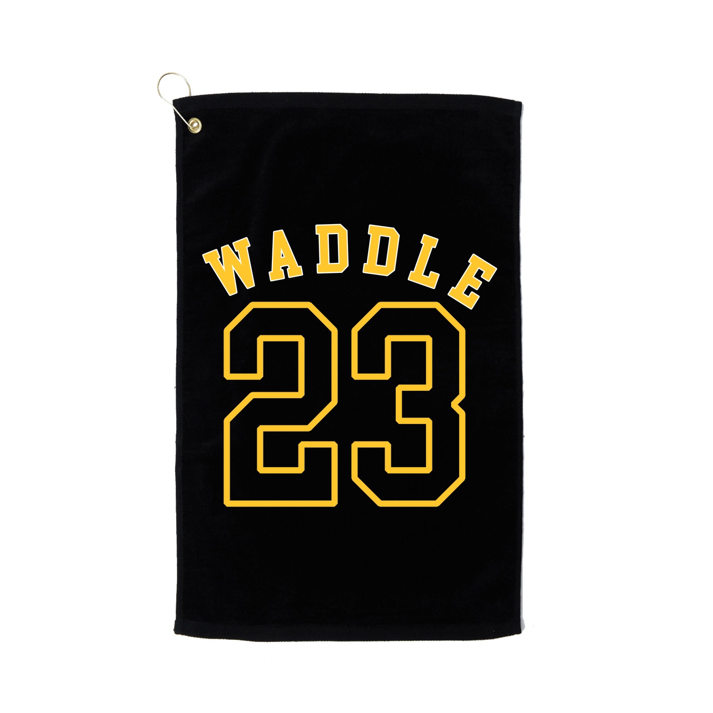 Golf Towel — Shirsey Arch in Black