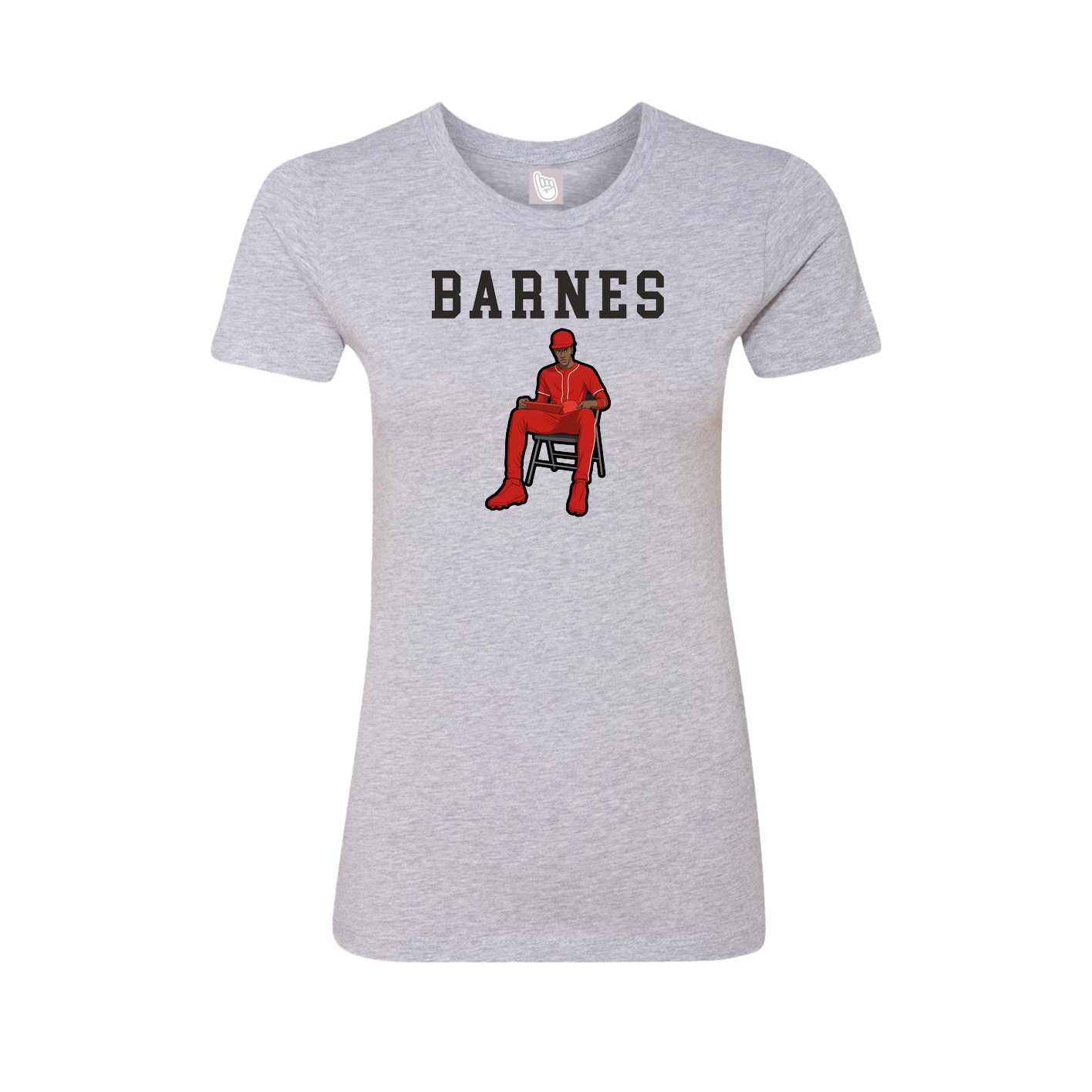 Fitted Women's Tee — Shirsey in Grey