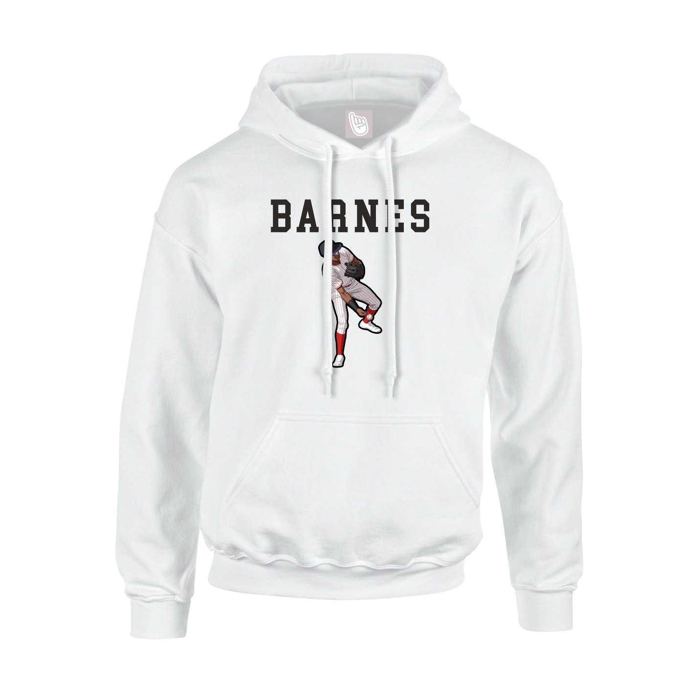 Hoodie — Shirsey in White