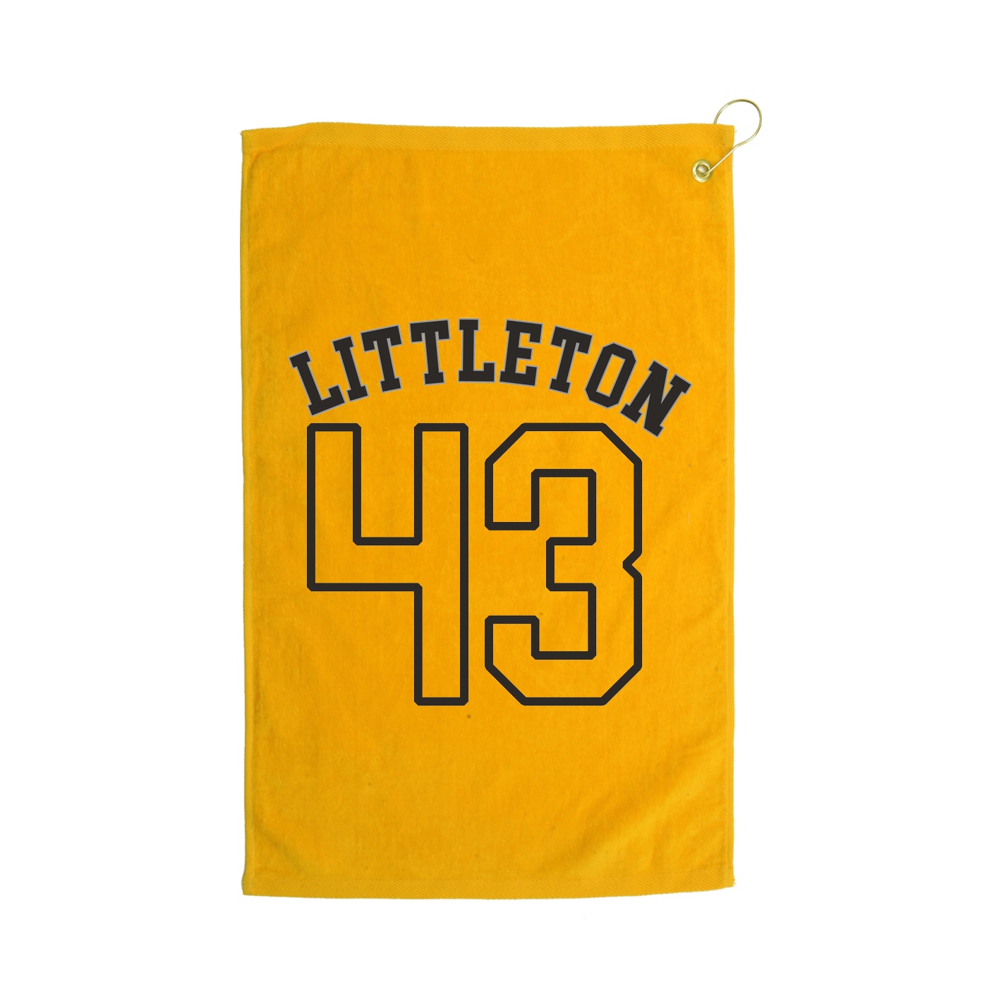 Golf Towel — Shirsey Arch in Gold