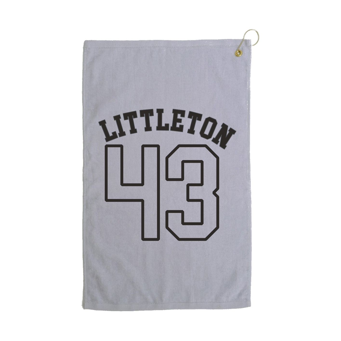 Golf Towel — Shirsey Arch in Grey