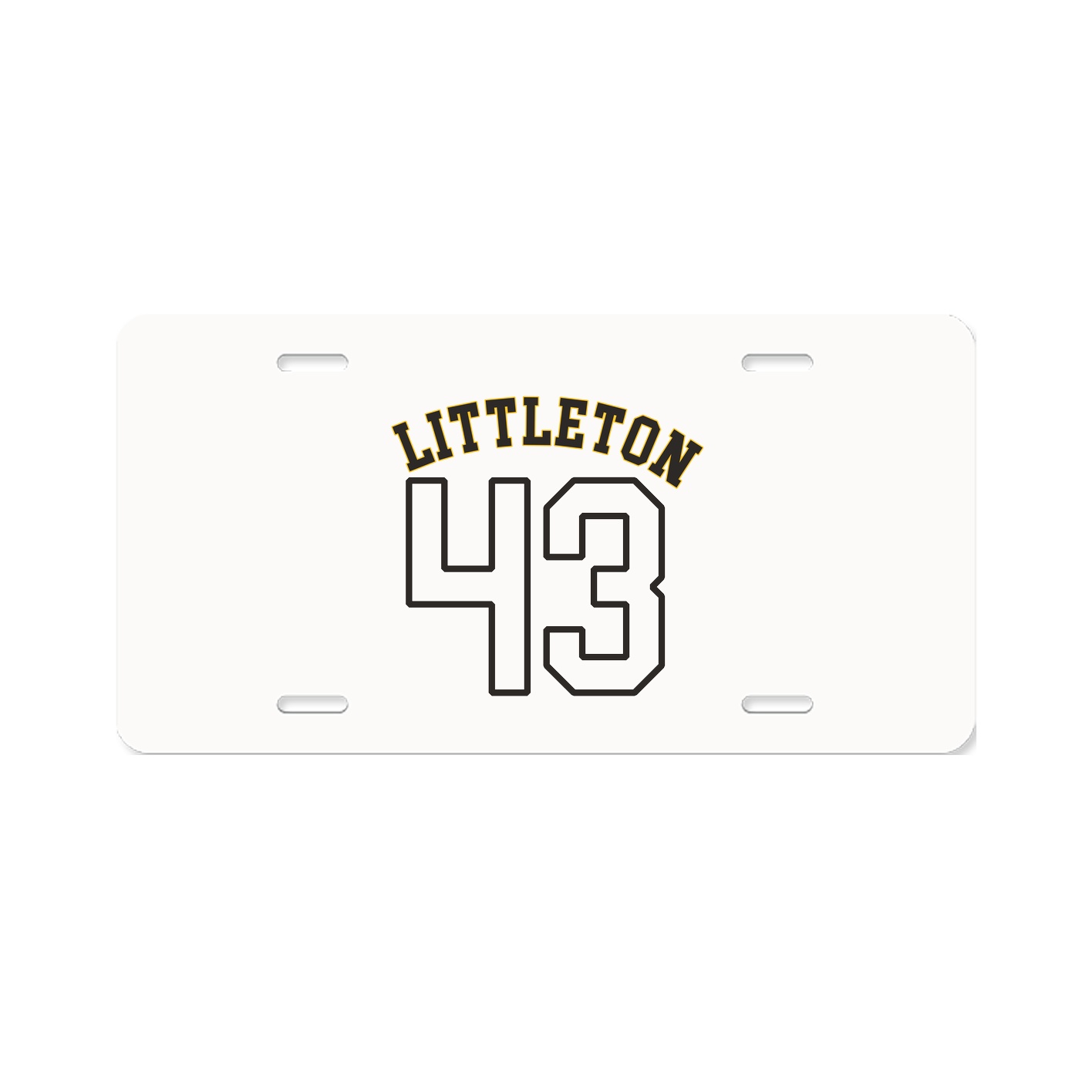 License Plate — Shirsey Arch in Classic