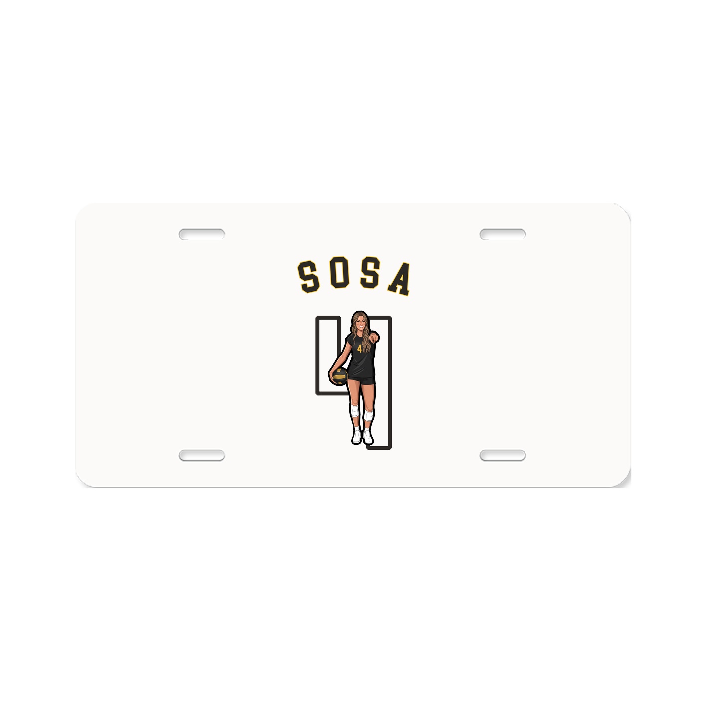 License Plate — Shirsey Arch in Classic