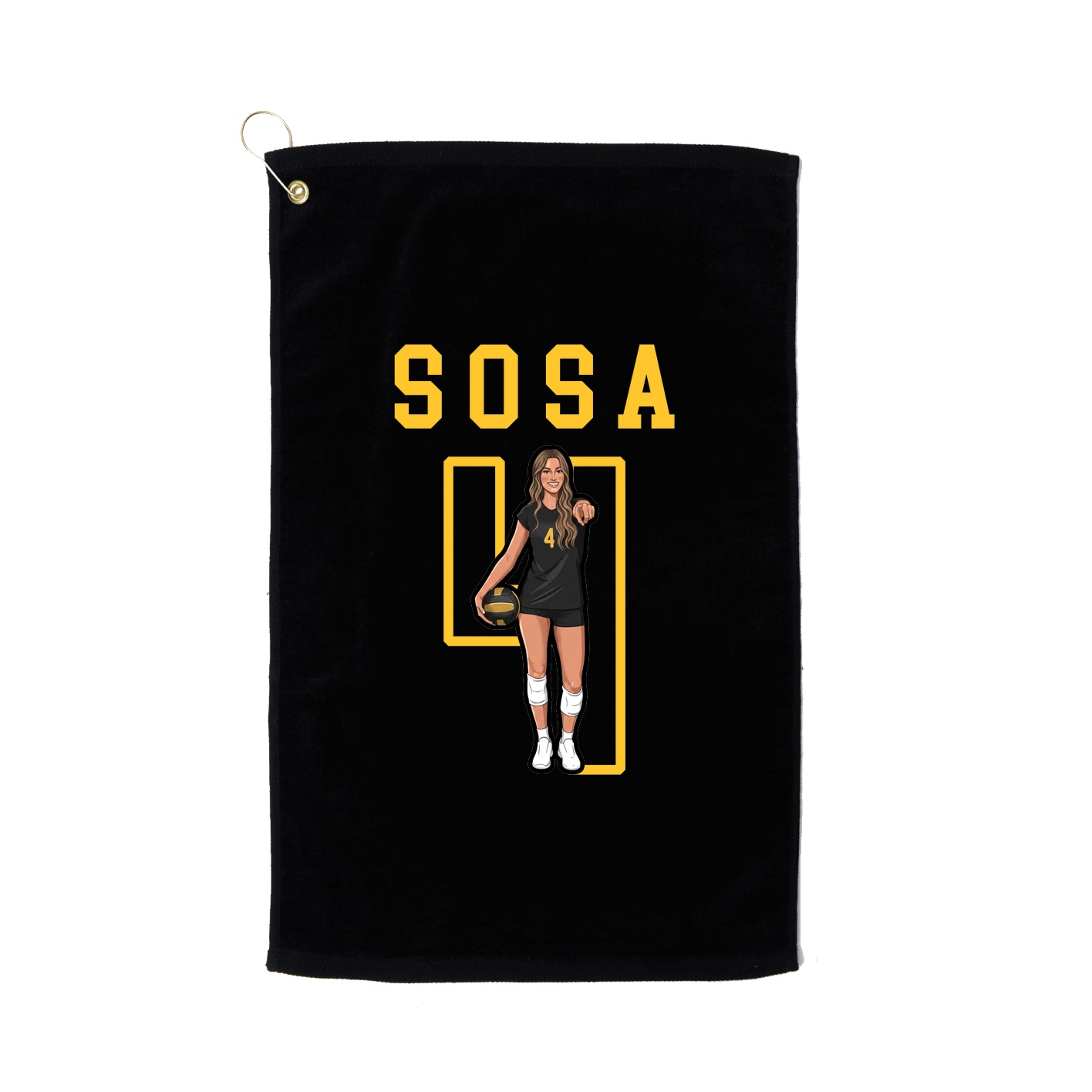 Golf Towel — Shirsey in Black