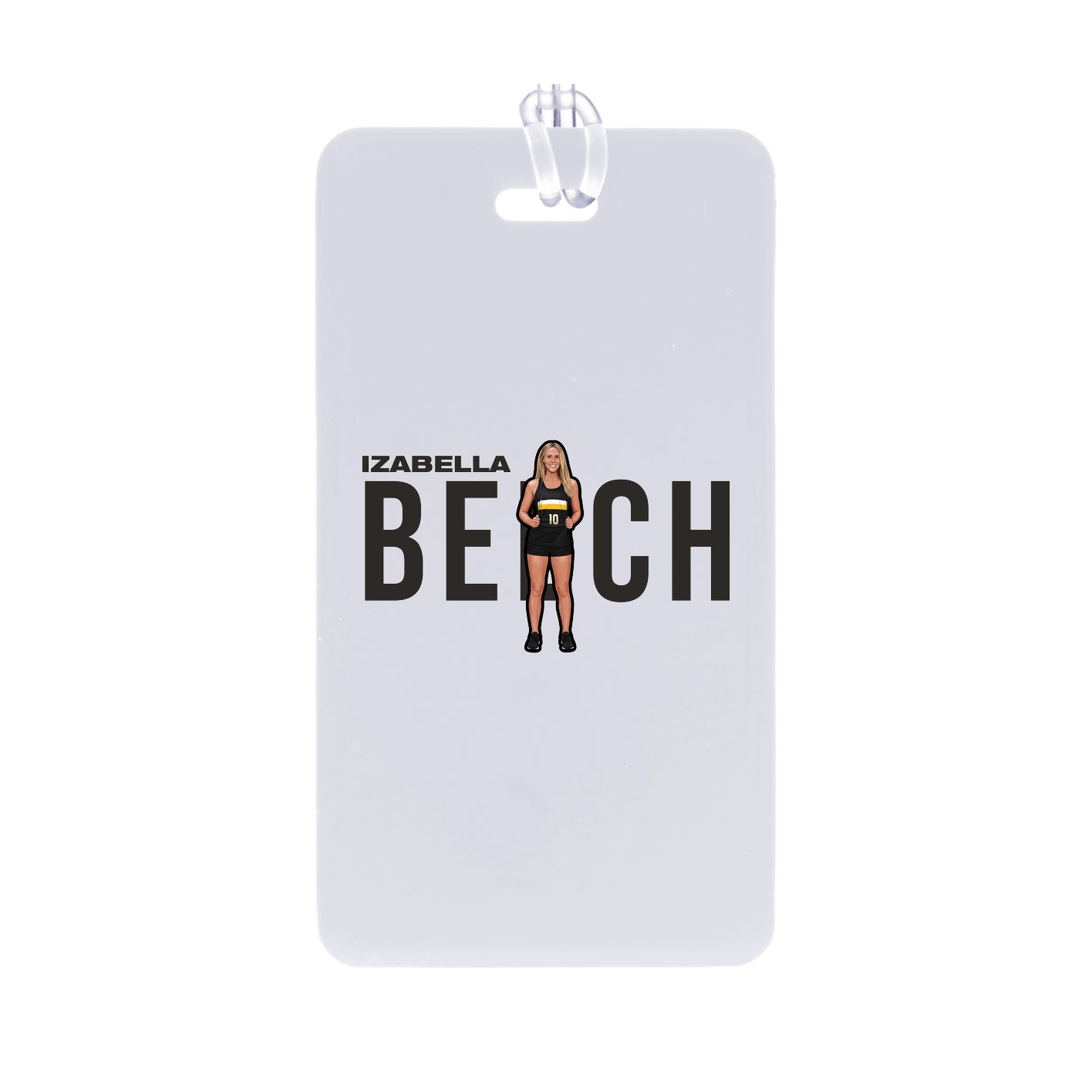 Bag Tag — Player Name in Classic