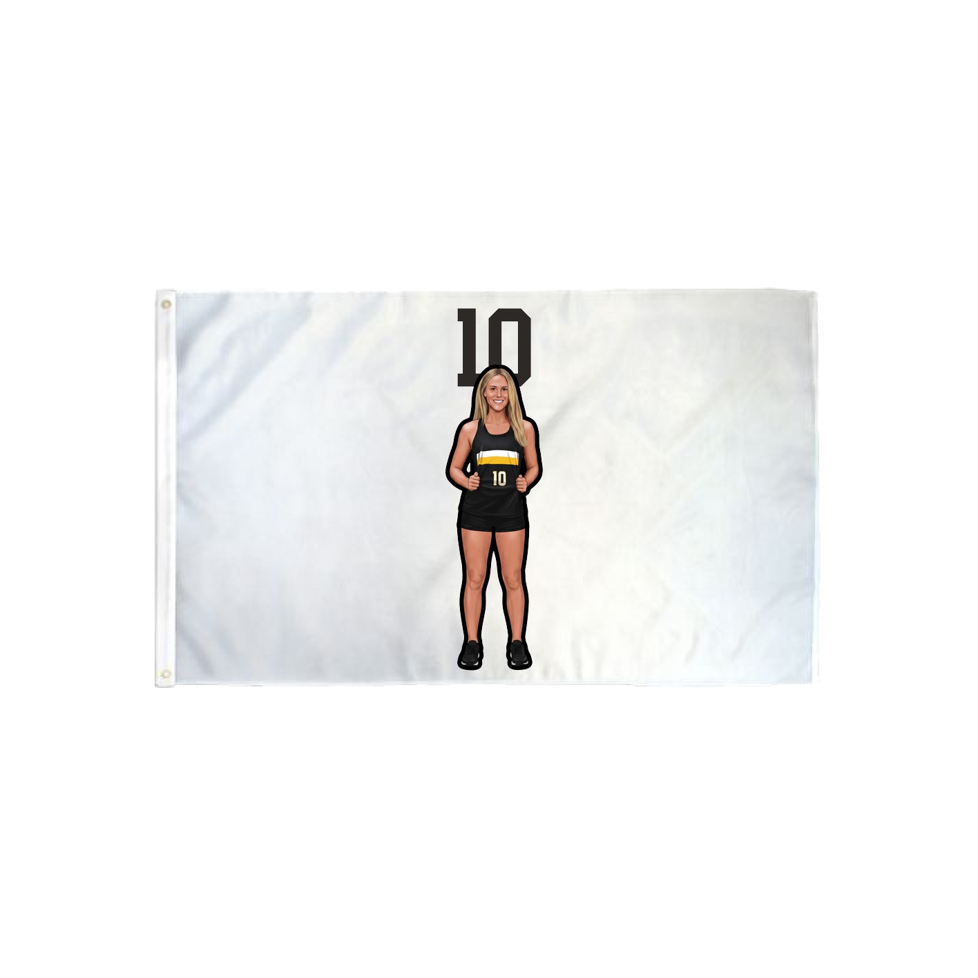3x5 Flag — Number Top in Classic