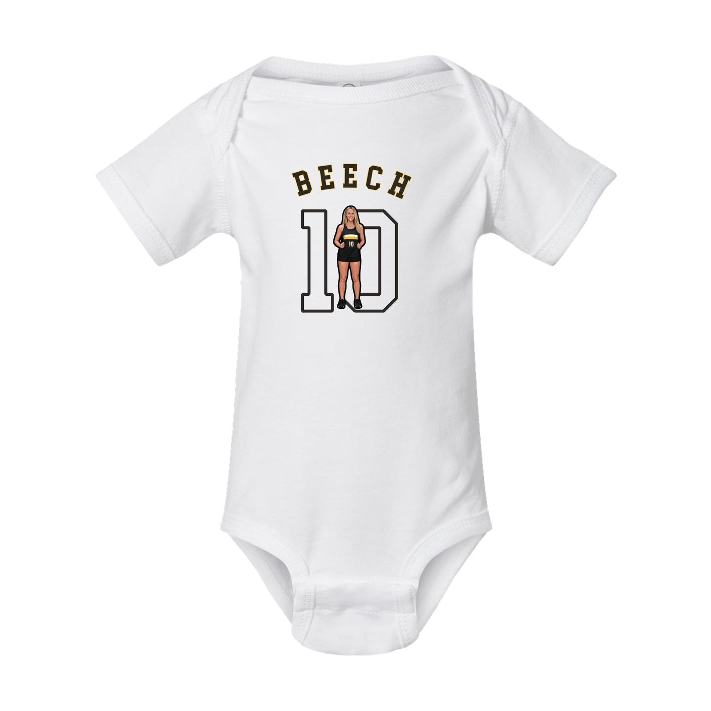 Baby Onesie — Shirsey Arch in White