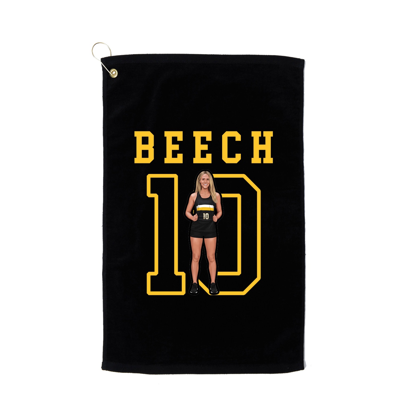 Golf Towel — Shirsey in Black